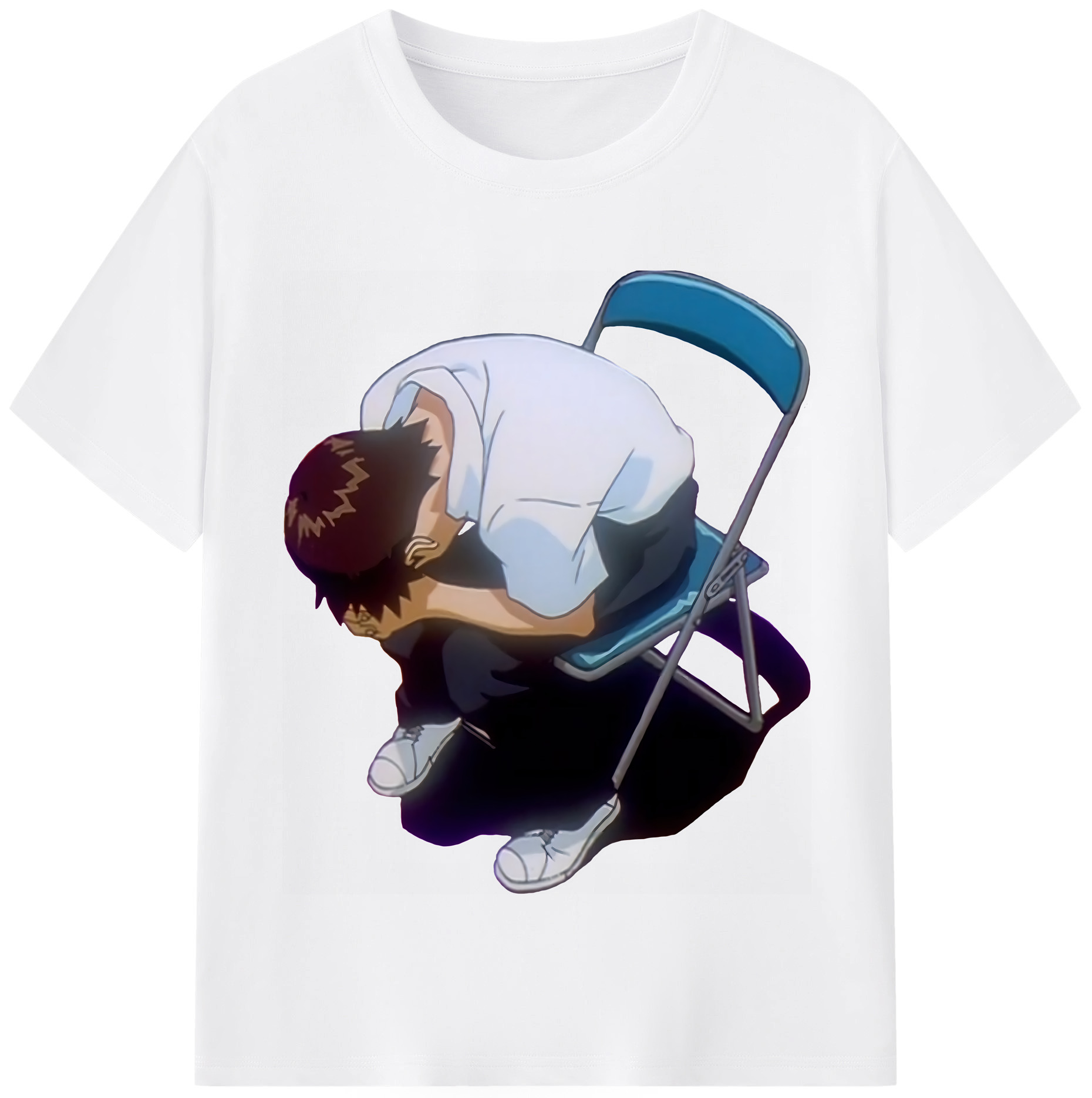 （画像用） EVA 新世紀エヴァンゲリオン 綿100％半袖Tシャツ（フロントプリント）