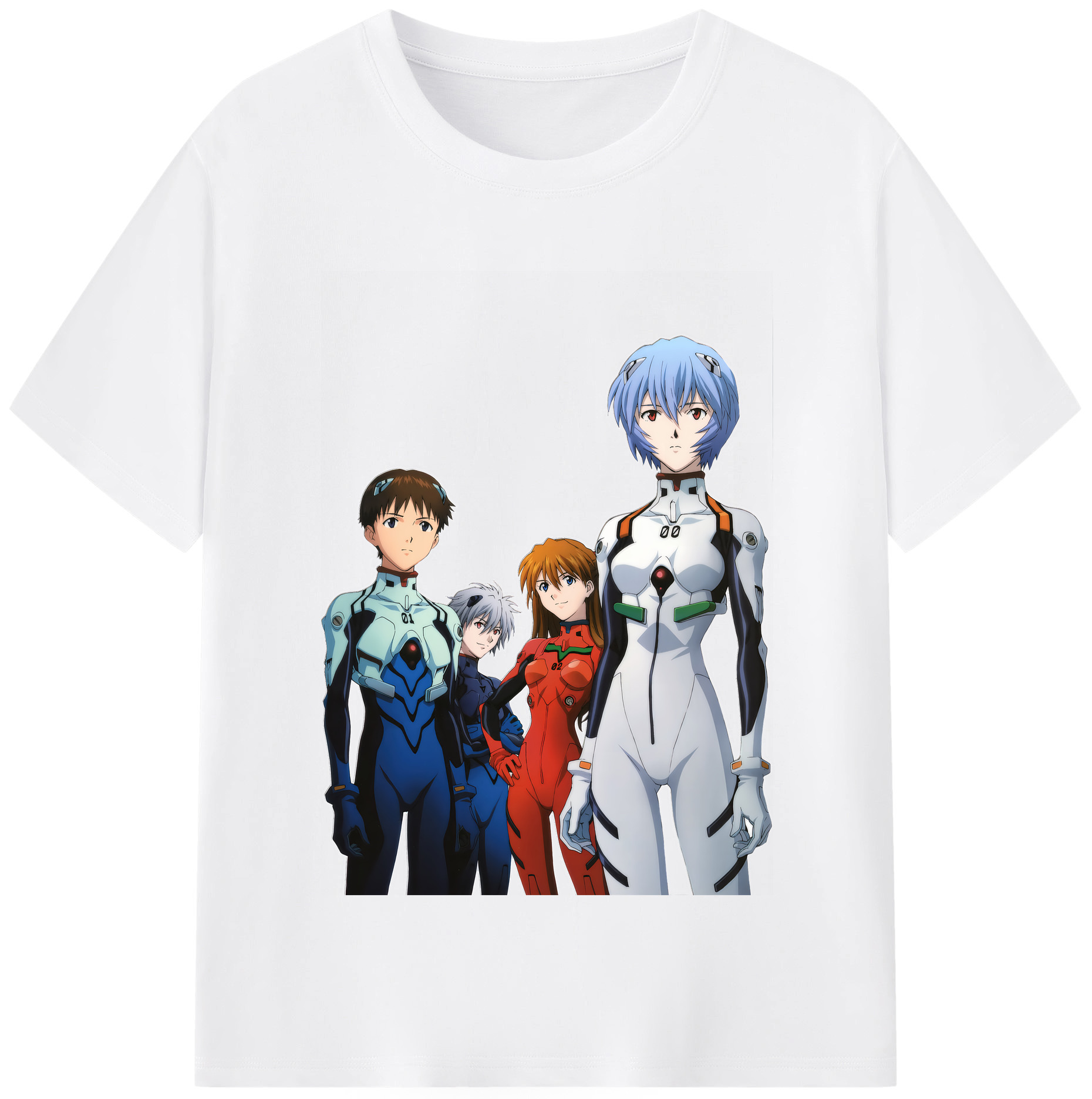 （画像用） EVA 新世紀エヴァンゲリオン 綿100％半袖Tシャツ（フロントプリント）