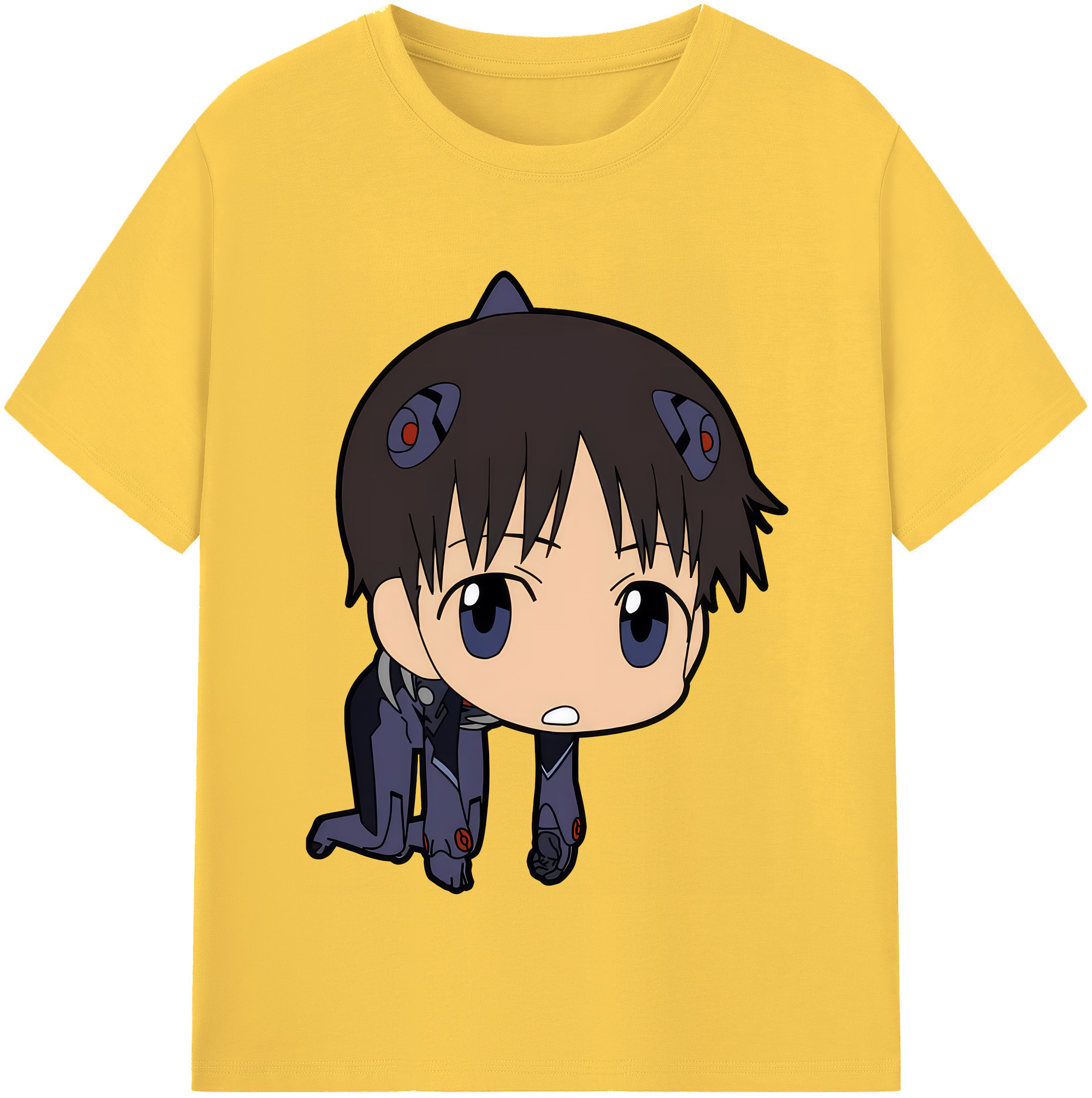 （画像用） EVA 新世紀エヴァンゲリオン 綿100％半袖Tシャツ（フロントプリント）