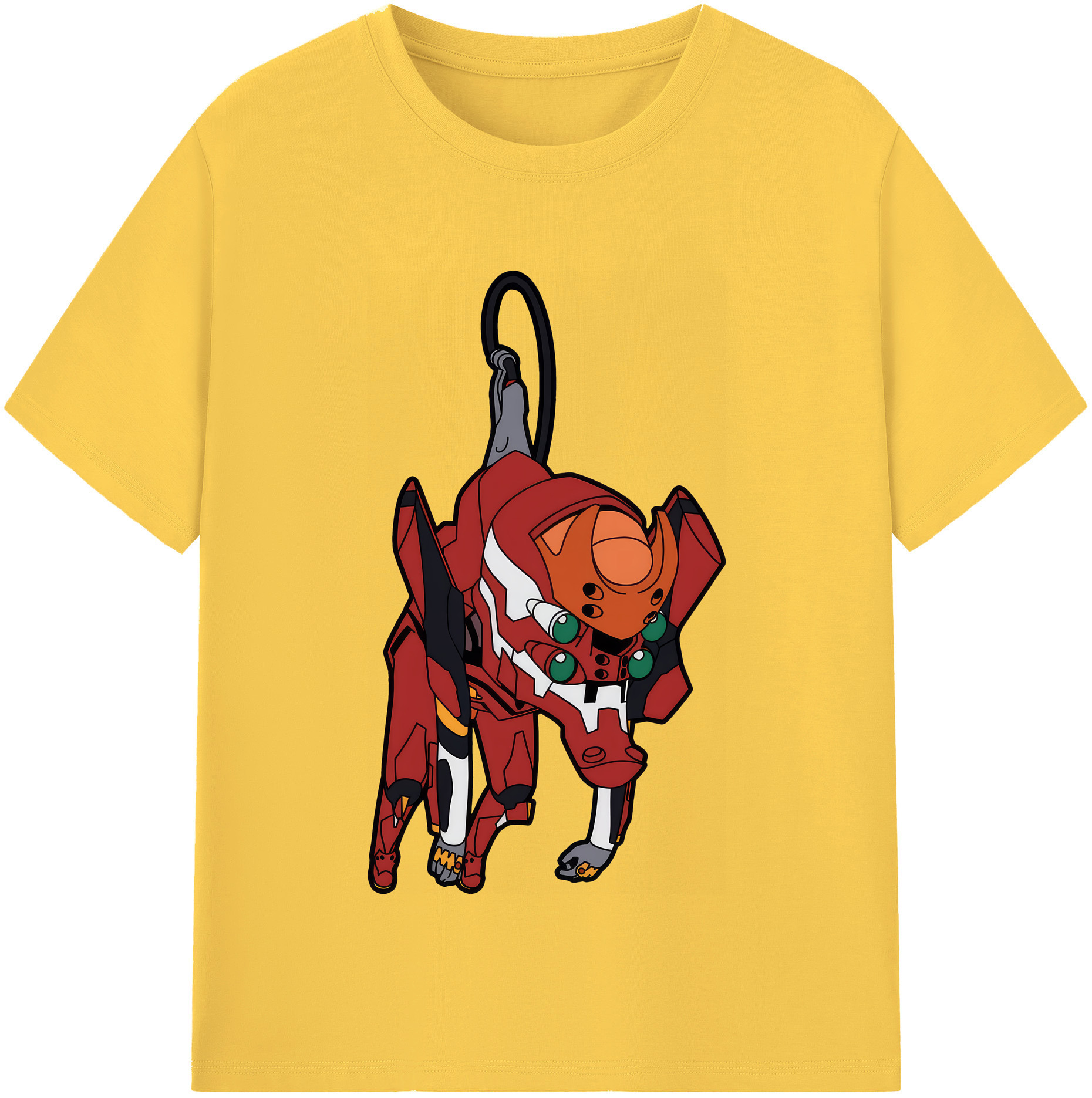 （画像用） EVA 新世紀エヴァンゲリオン 綿100％半袖Tシャツ（フロントプリント）