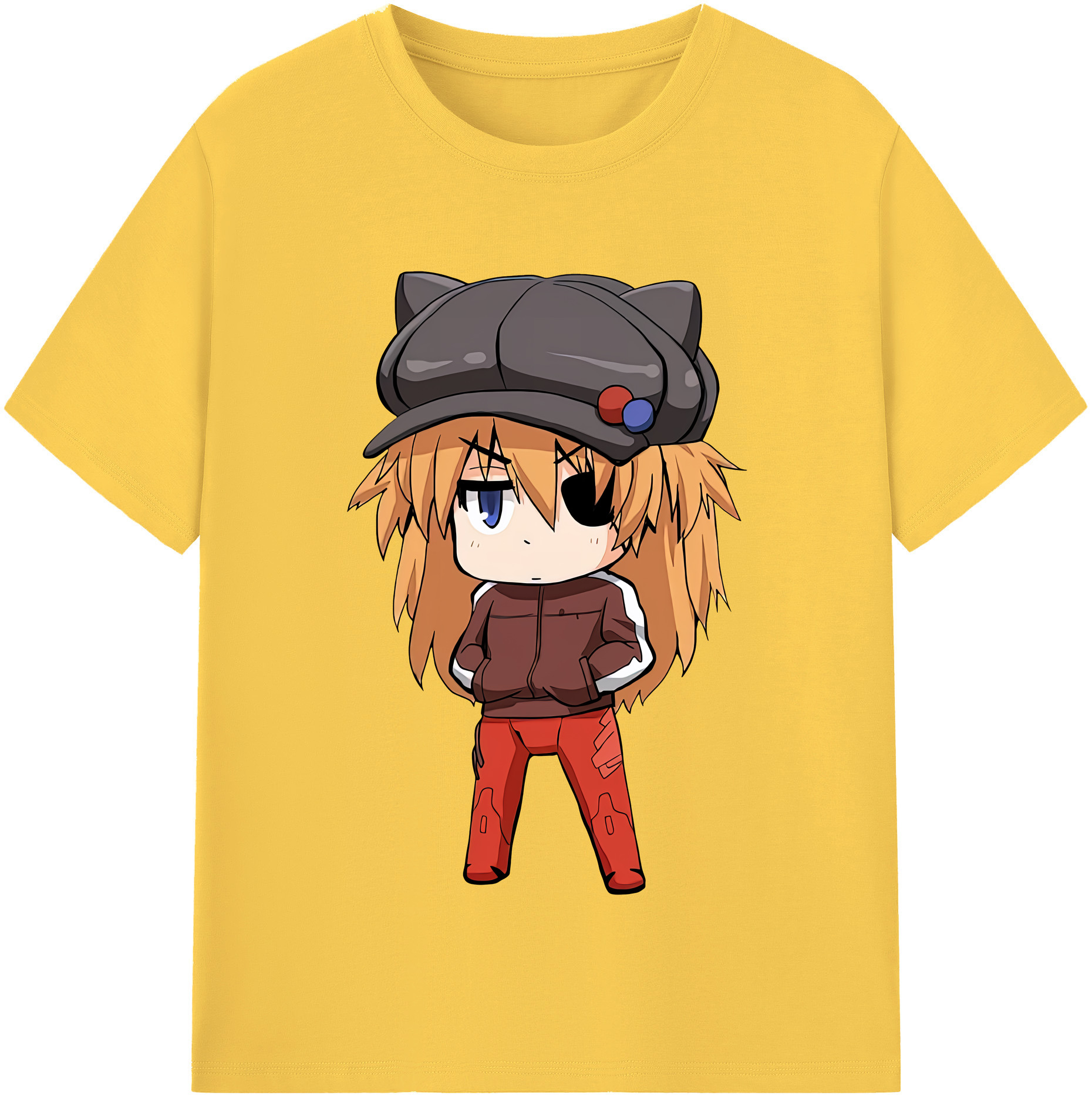 （画像用） EVA 新世紀エヴァンゲリオン 綿100％半袖Tシャツ（フロントプリント）