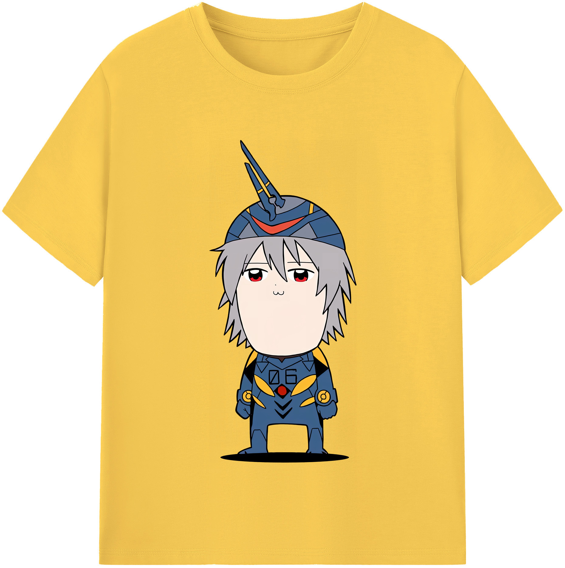 （画像用） EVA 新世紀エヴァンゲリオン 綿100％半袖Tシャツ（フロントプリント）