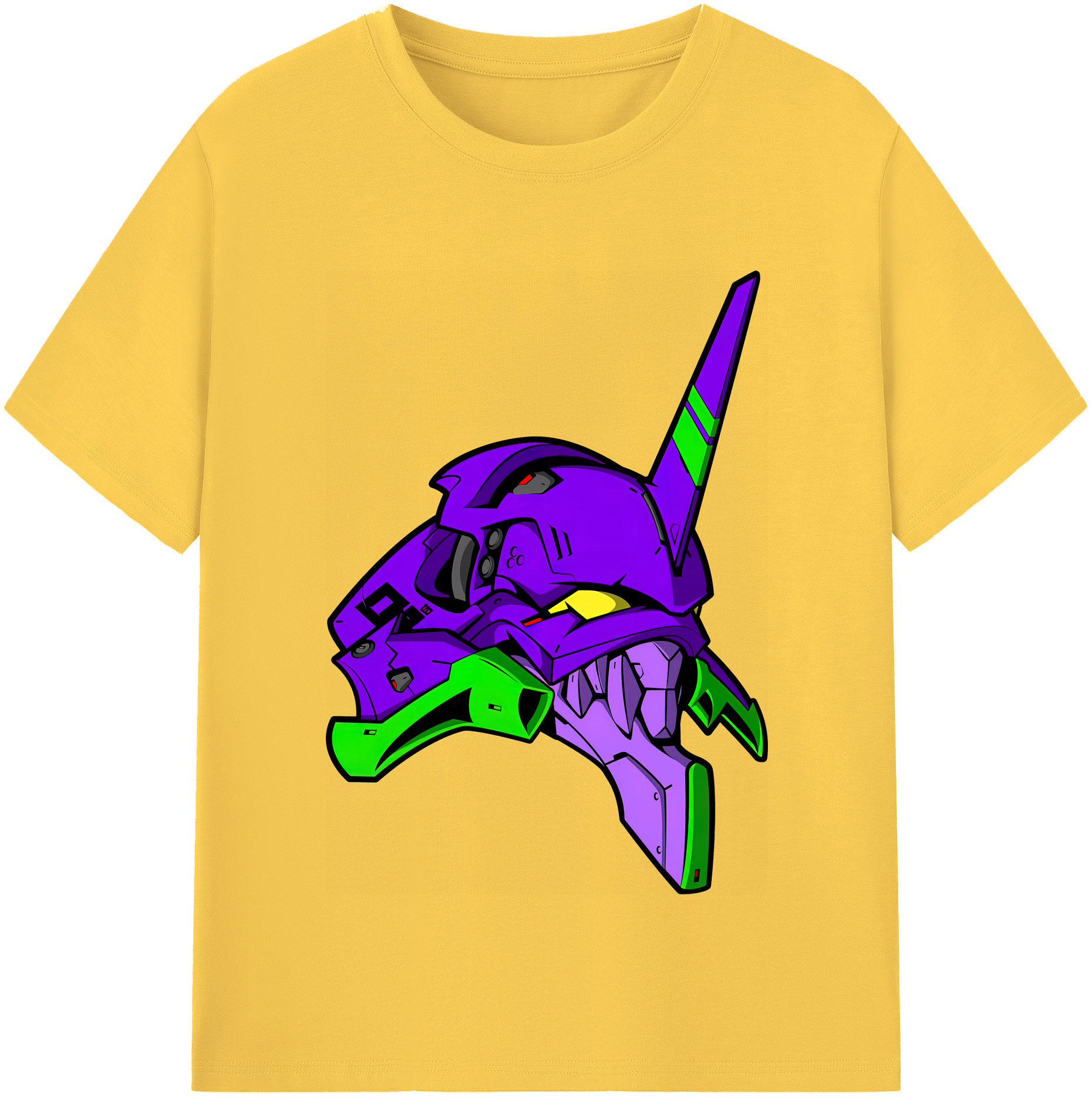 （画像用） EVA 新世紀エヴァンゲリオン 綿100％半袖Tシャツ（フロントプリント）