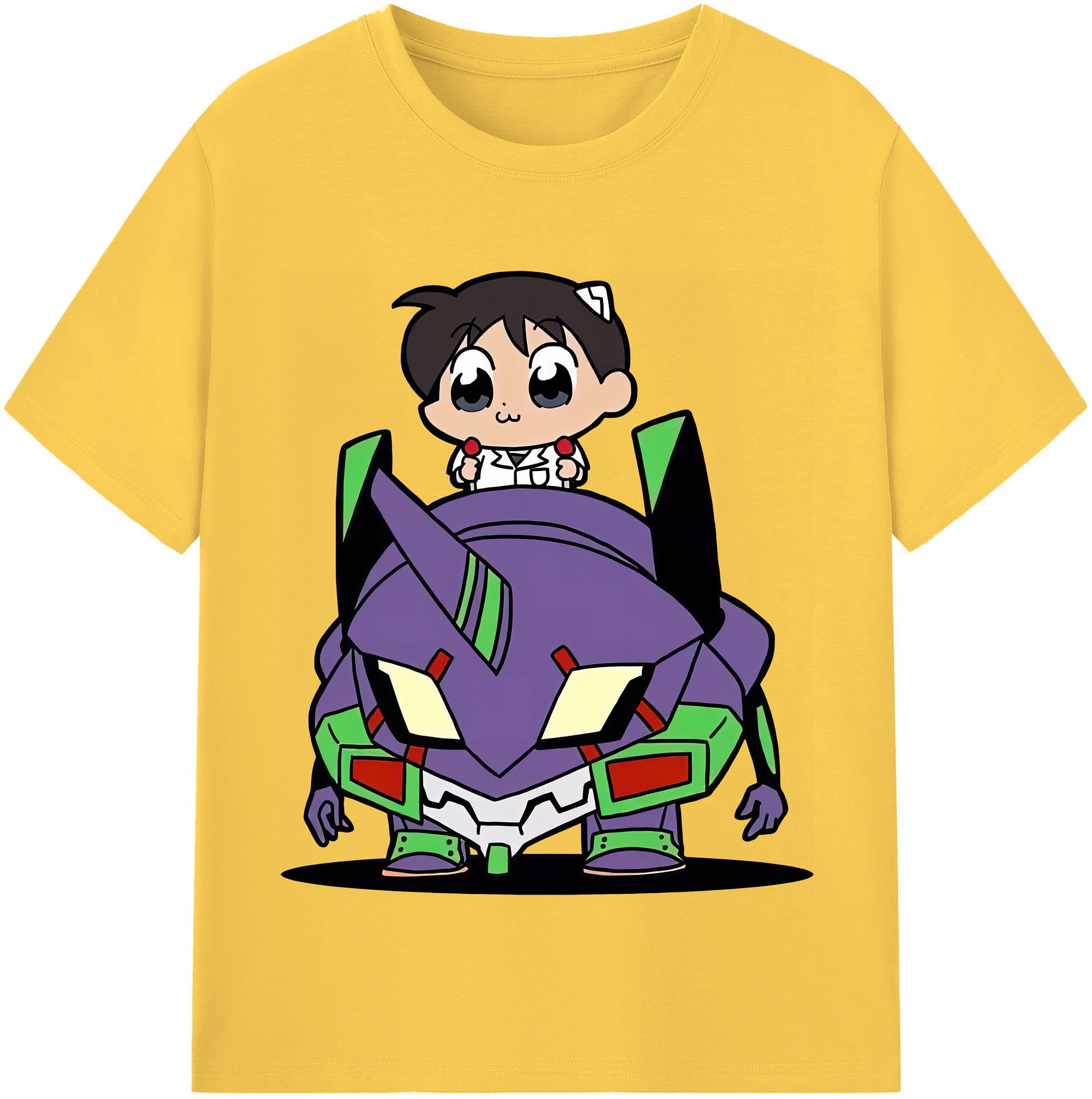 （画像用） EVA 新世紀エヴァンゲリオン 綿100％半袖Tシャツ（フロントプリント）
