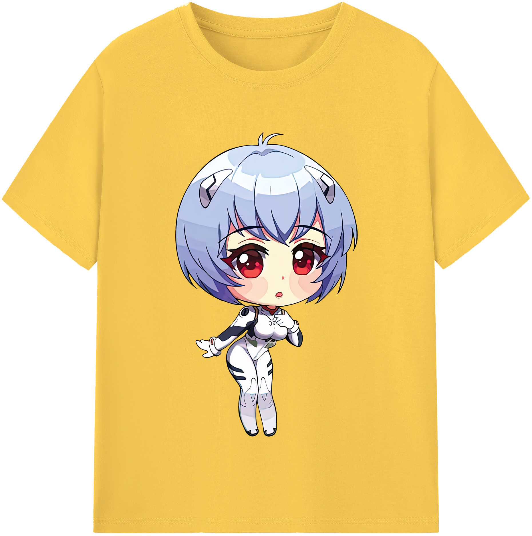 （画像用） EVA 新世紀エヴァンゲリオン 綿100％半袖Tシャツ（フロントプリント）