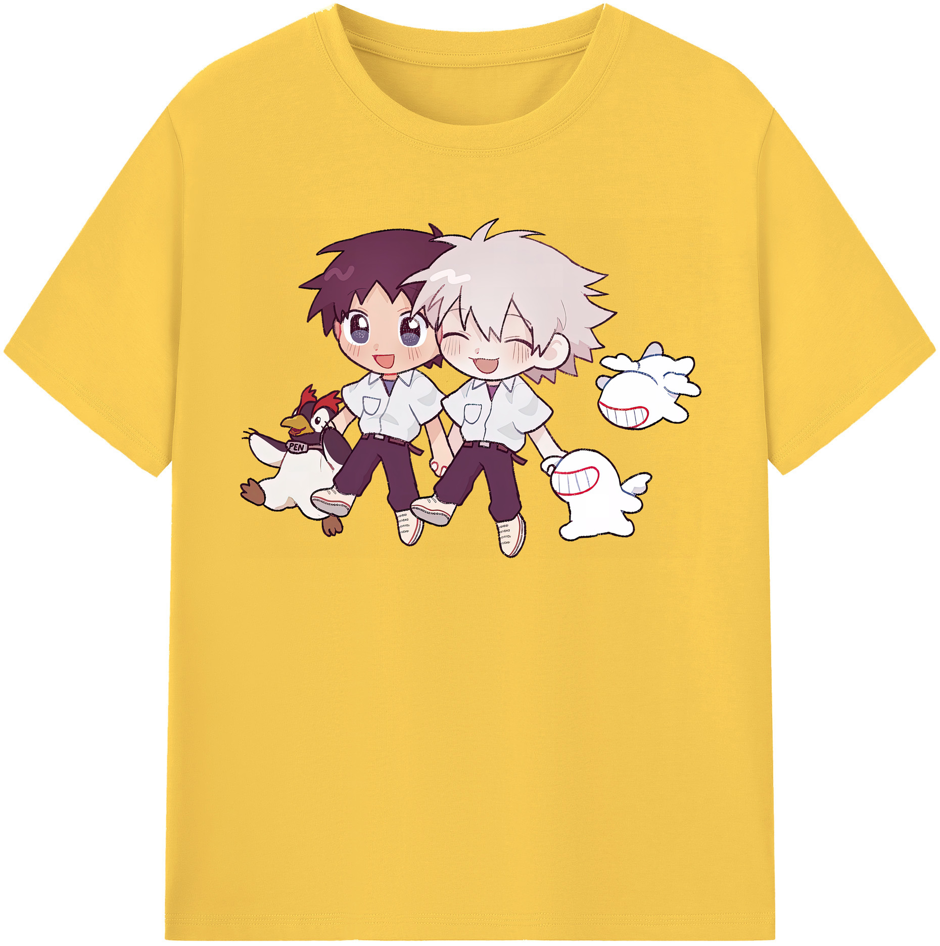 （画像用） EVA 新世紀エヴァンゲリオン 綿100％半袖Tシャツ（フロントプリント）