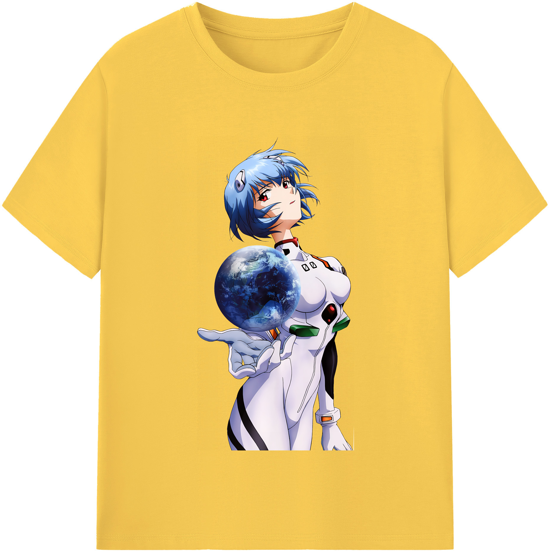 （画像用） EVA 新世紀エヴァンゲリオン 綿100％半袖Tシャツ（フロントプリント）