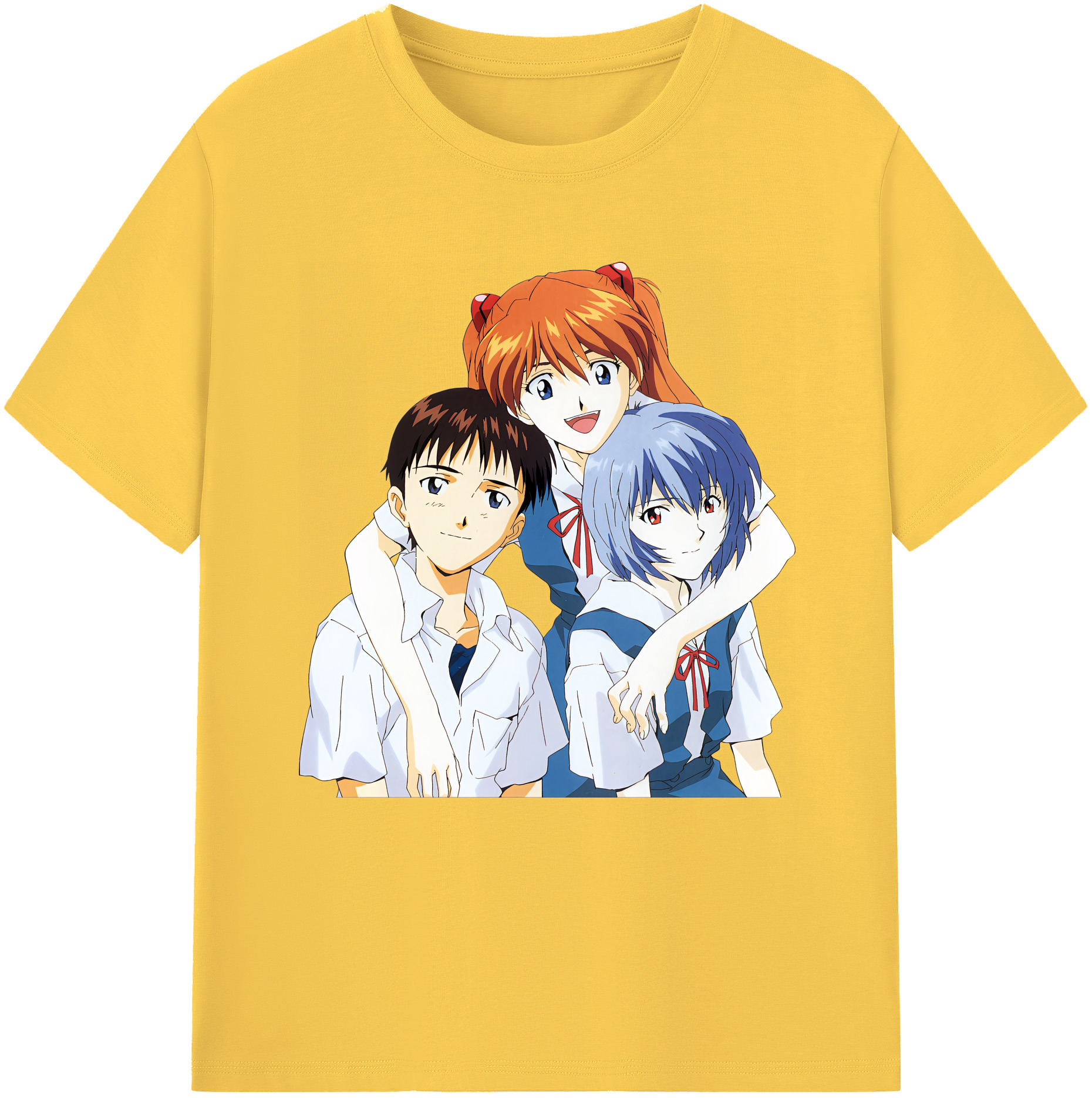 （画像用） EVA 新世紀エヴァンゲリオン 綿100％半袖Tシャツ（フロントプリント）
