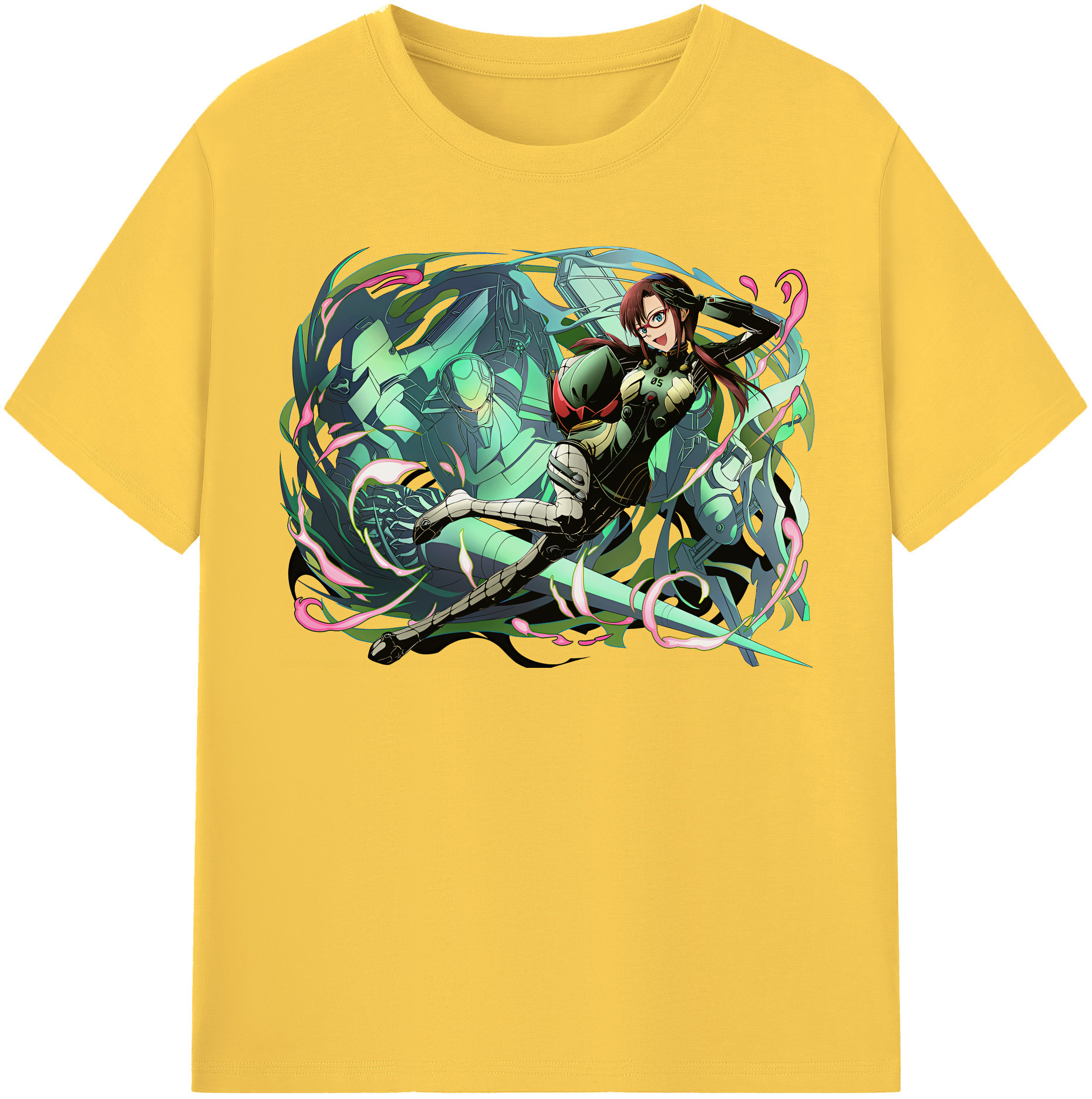 （画像用） EVA 新世紀エヴァンゲリオン 綿100％半袖Tシャツ（フロントプリント）
