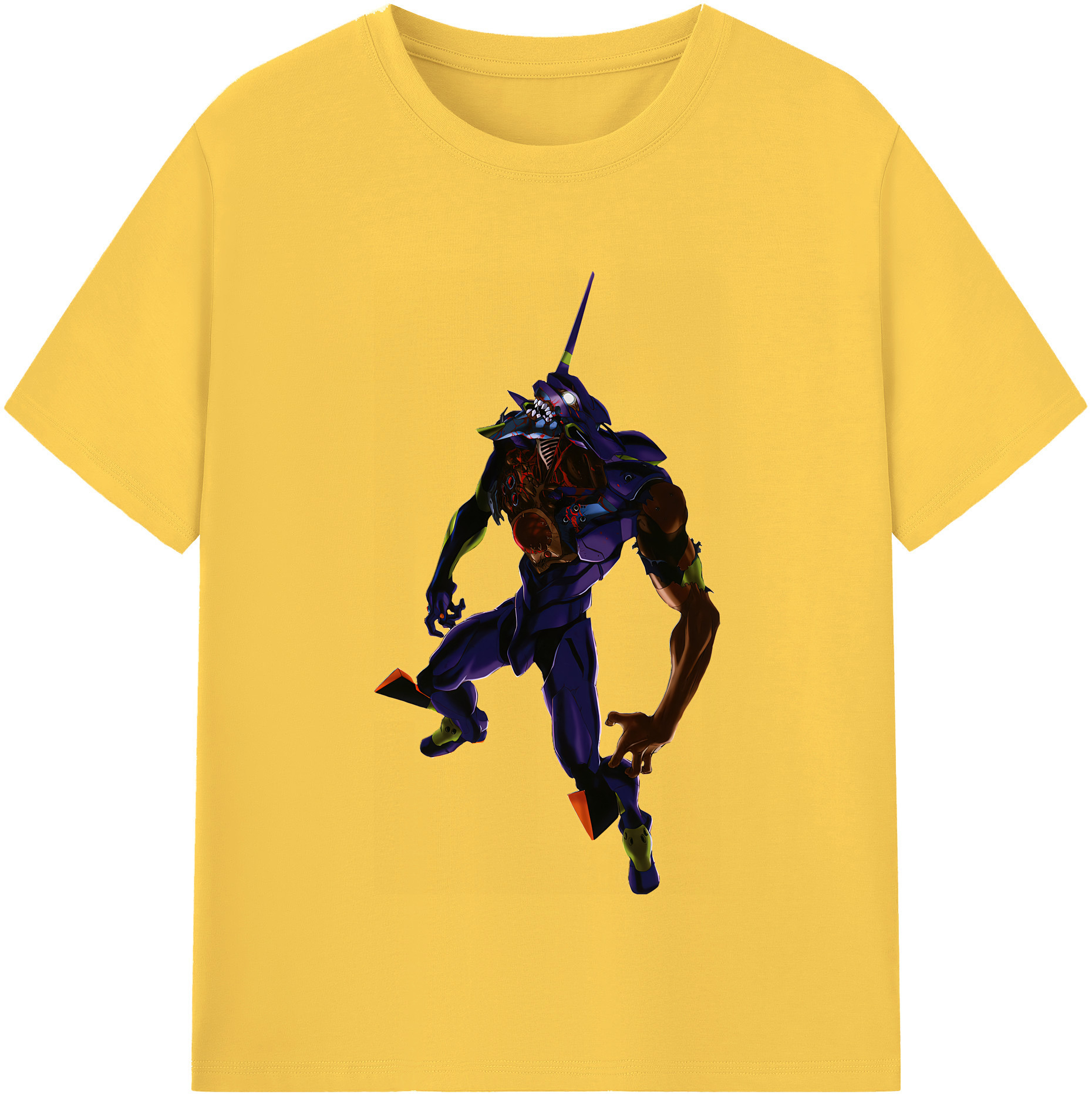 （画像用） EVA 新世紀エヴァンゲリオン 綿100％半袖Tシャツ（フロントプリント）
