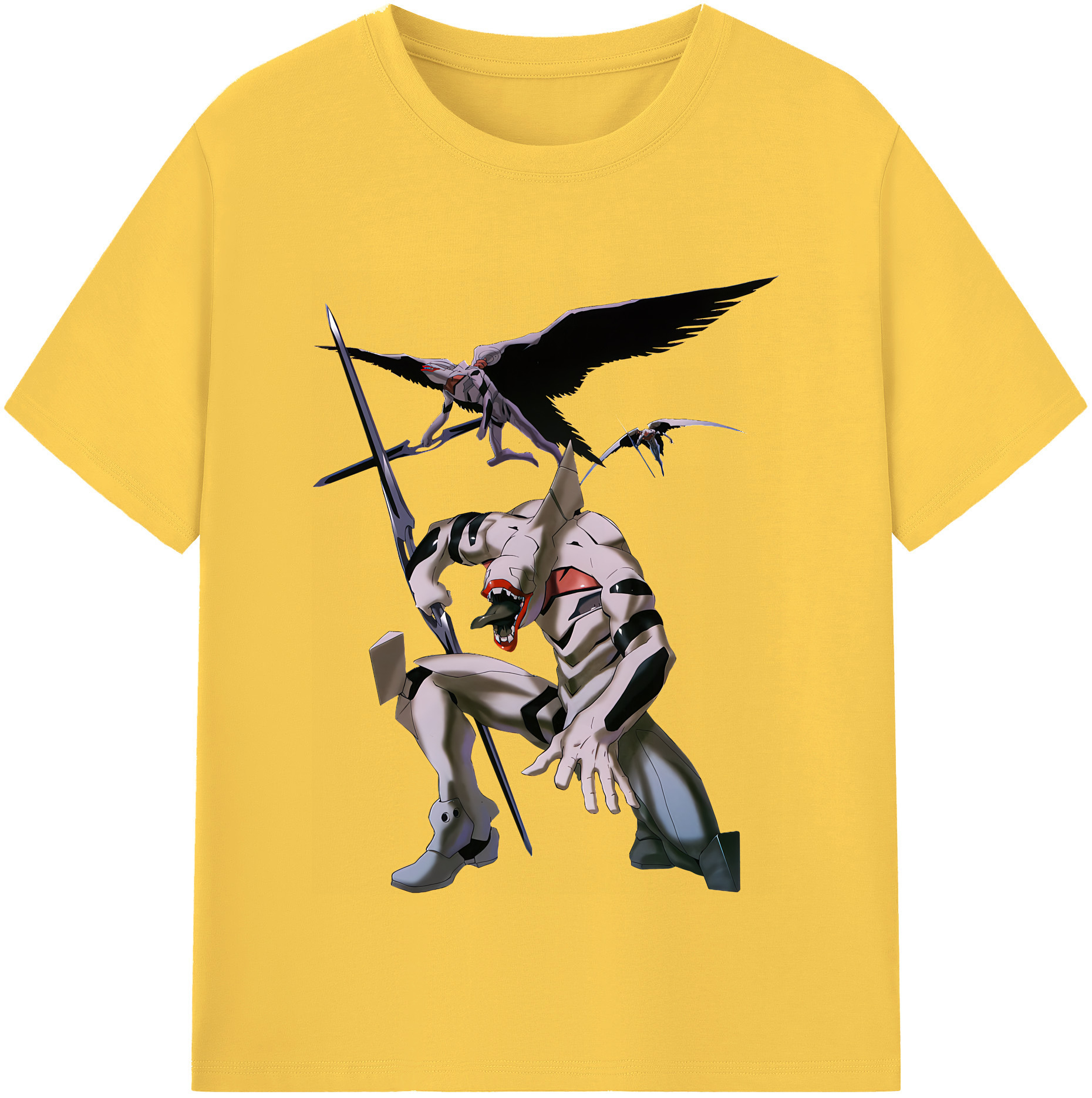 （画像用） EVA 新世紀エヴァンゲリオン 綿100％半袖Tシャツ（フロントプリント）