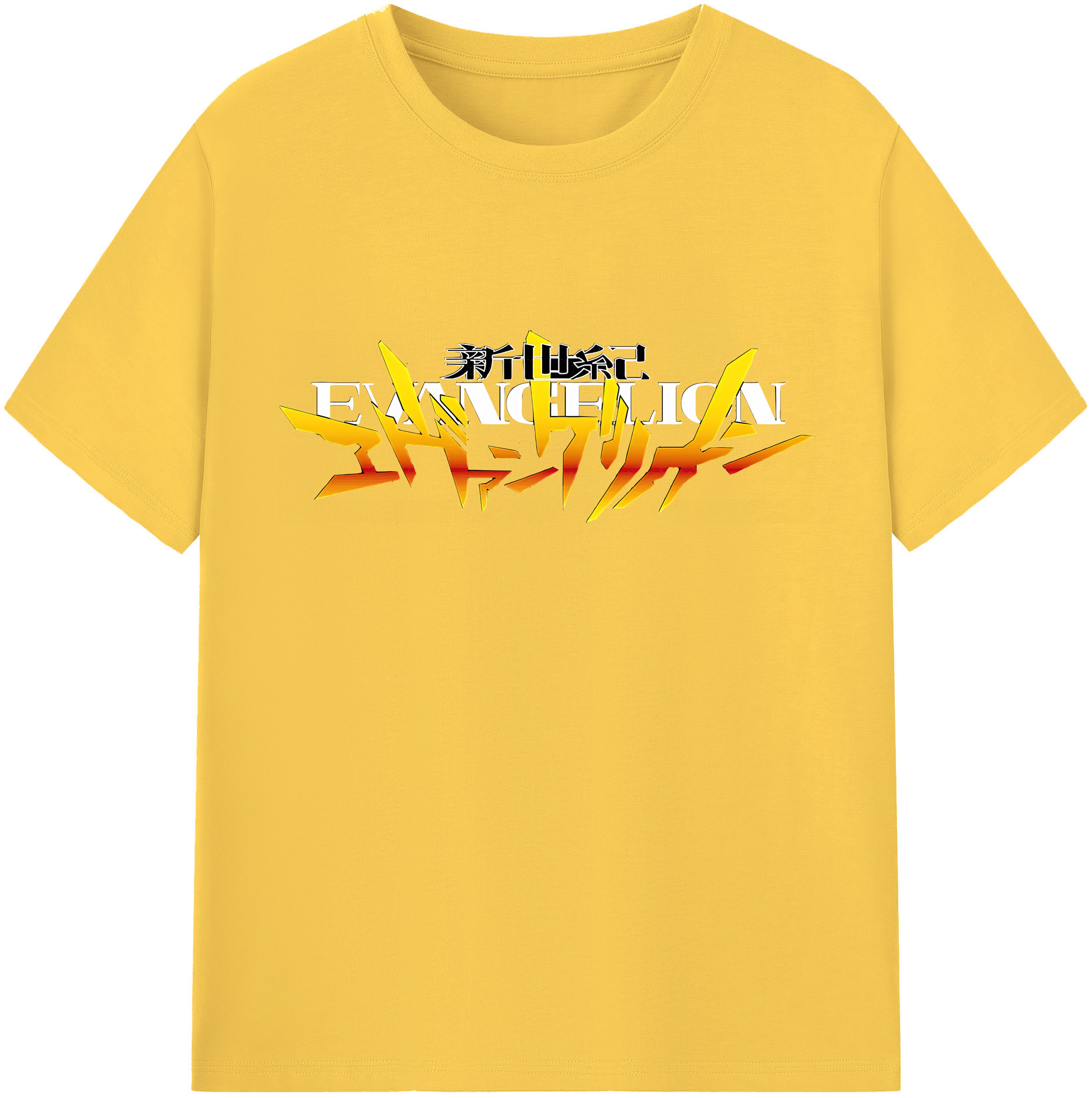 （画像用） EVA 新世紀エヴァンゲリオン 綿100％半袖Tシャツ（フロントプリント）