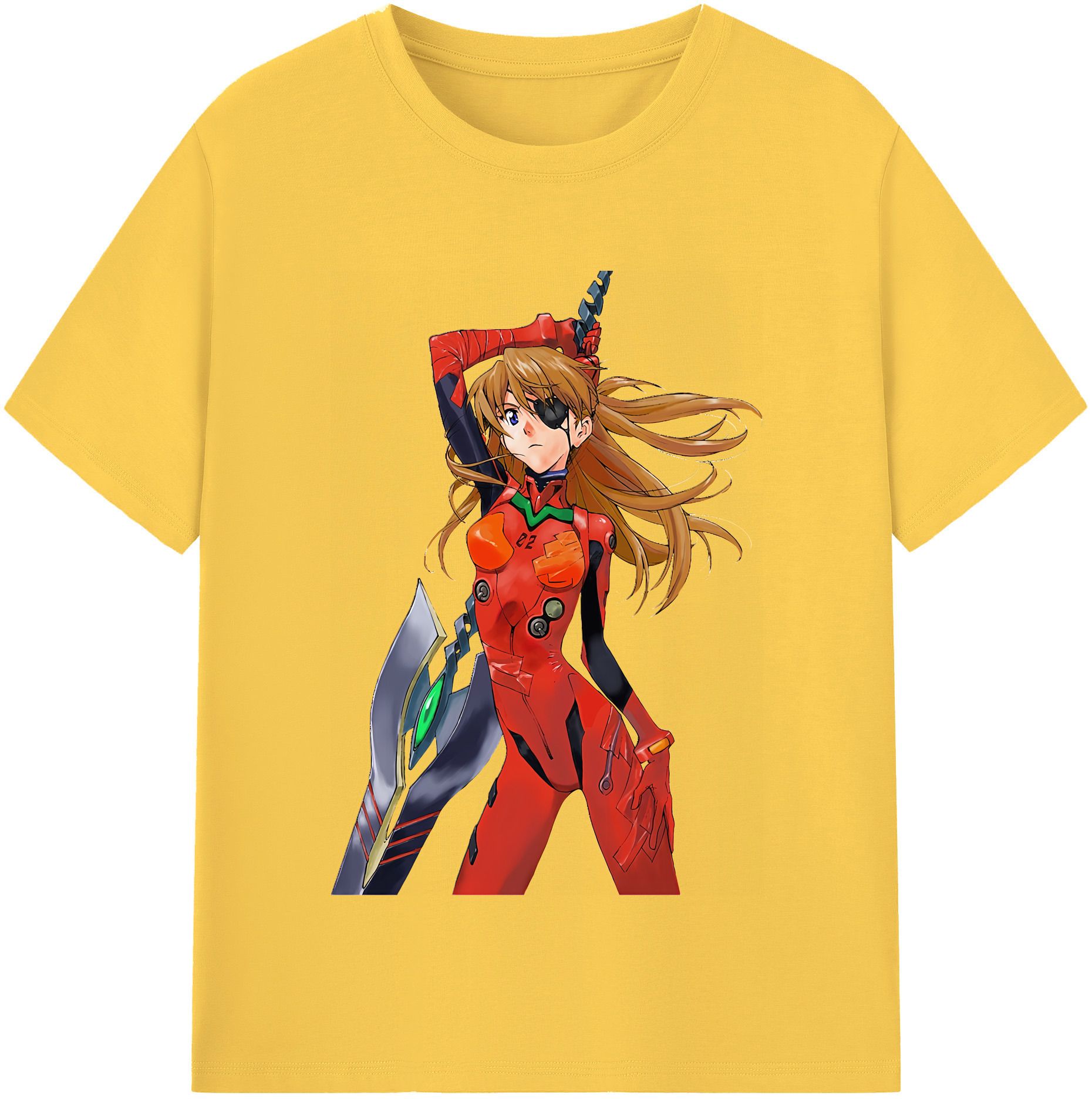 （画像用） EVA 新世紀エヴァンゲリオン 綿100％半袖Tシャツ（フロントプリント）