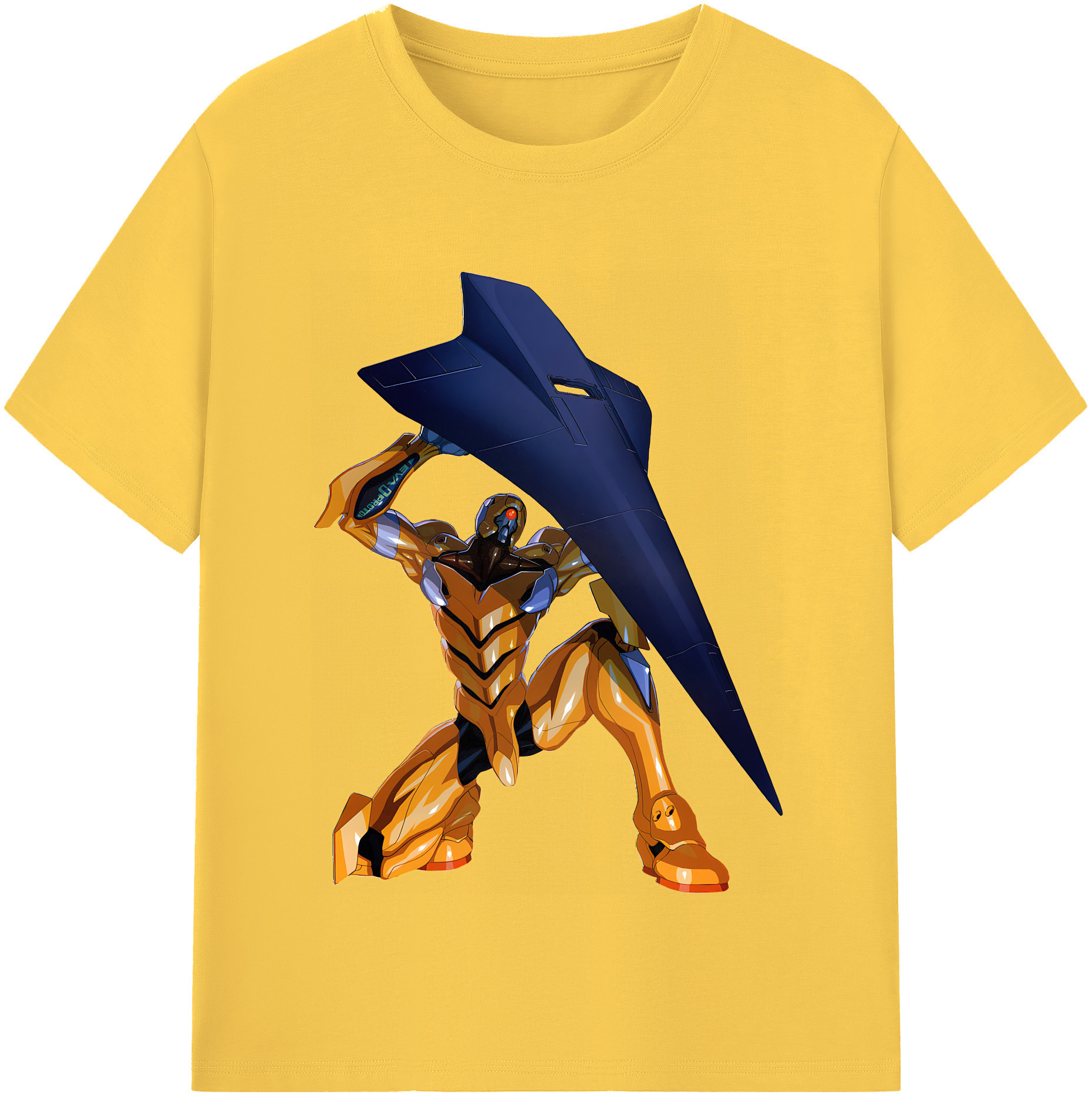 （画像用） EVA 新世紀エヴァンゲリオン 綿100％半袖Tシャツ（フロントプリント）