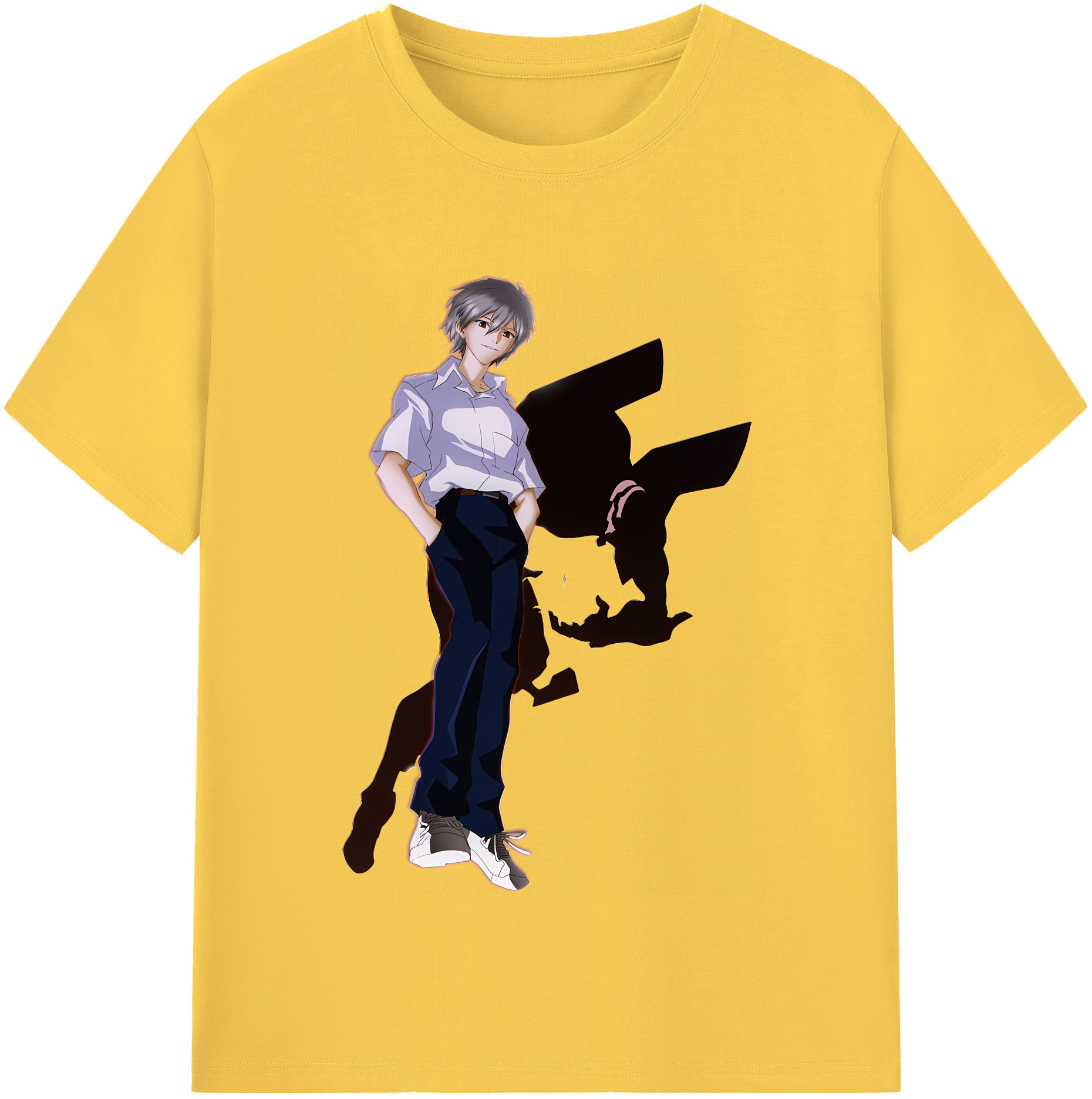 （画像用） EVA 新世紀エヴァンゲリオン 綿100％半袖Tシャツ（フロントプリント）