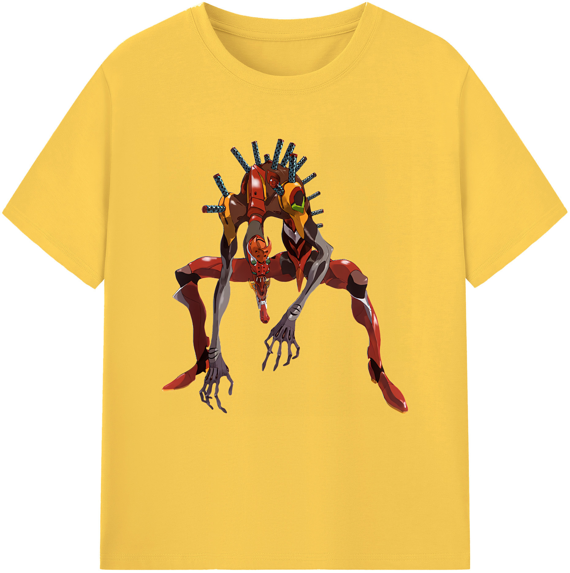（画像用） EVA 新世紀エヴァンゲリオン 綿100％半袖Tシャツ（フロントプリント）