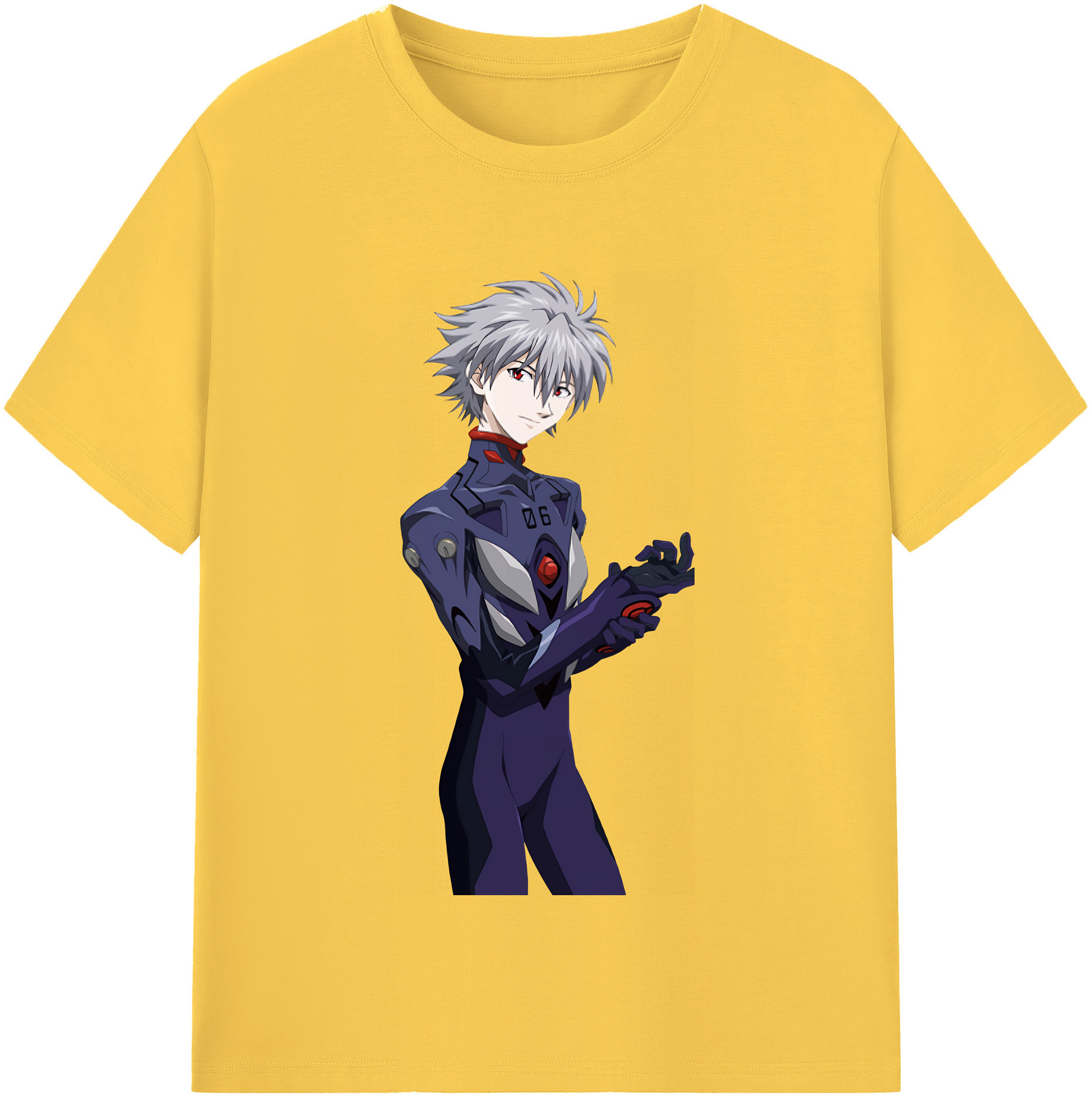 （画像用） EVA 新世紀エヴァンゲリオン 綿100％半袖Tシャツ（フロントプリント）