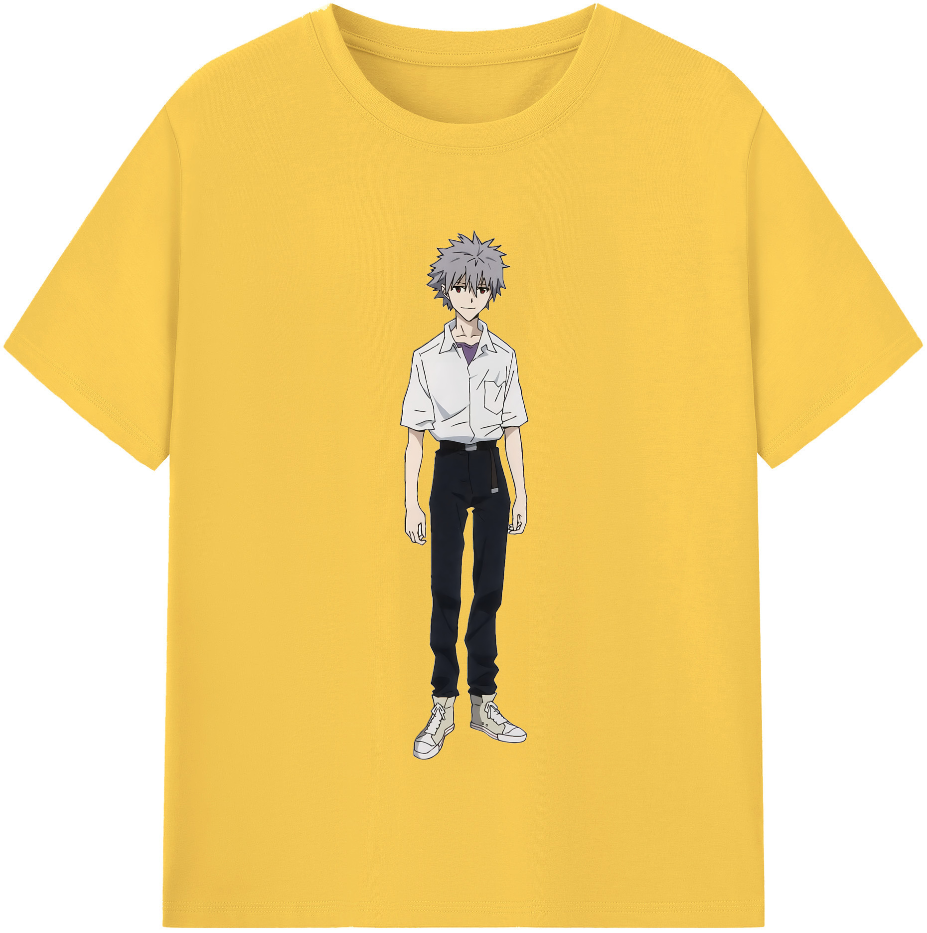 （画像用） EVA 新世紀エヴァンゲリオン 綿100％半袖Tシャツ（フロントプリント）
