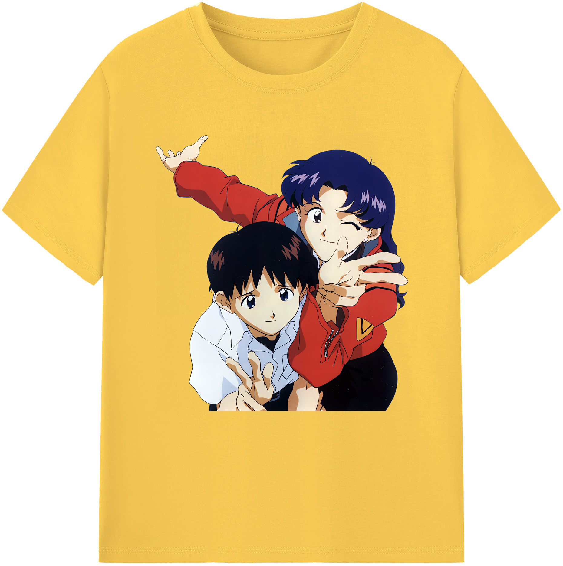 （画像用） EVA 新世紀エヴァンゲリオン 綿100％半袖Tシャツ（フロントプリント）