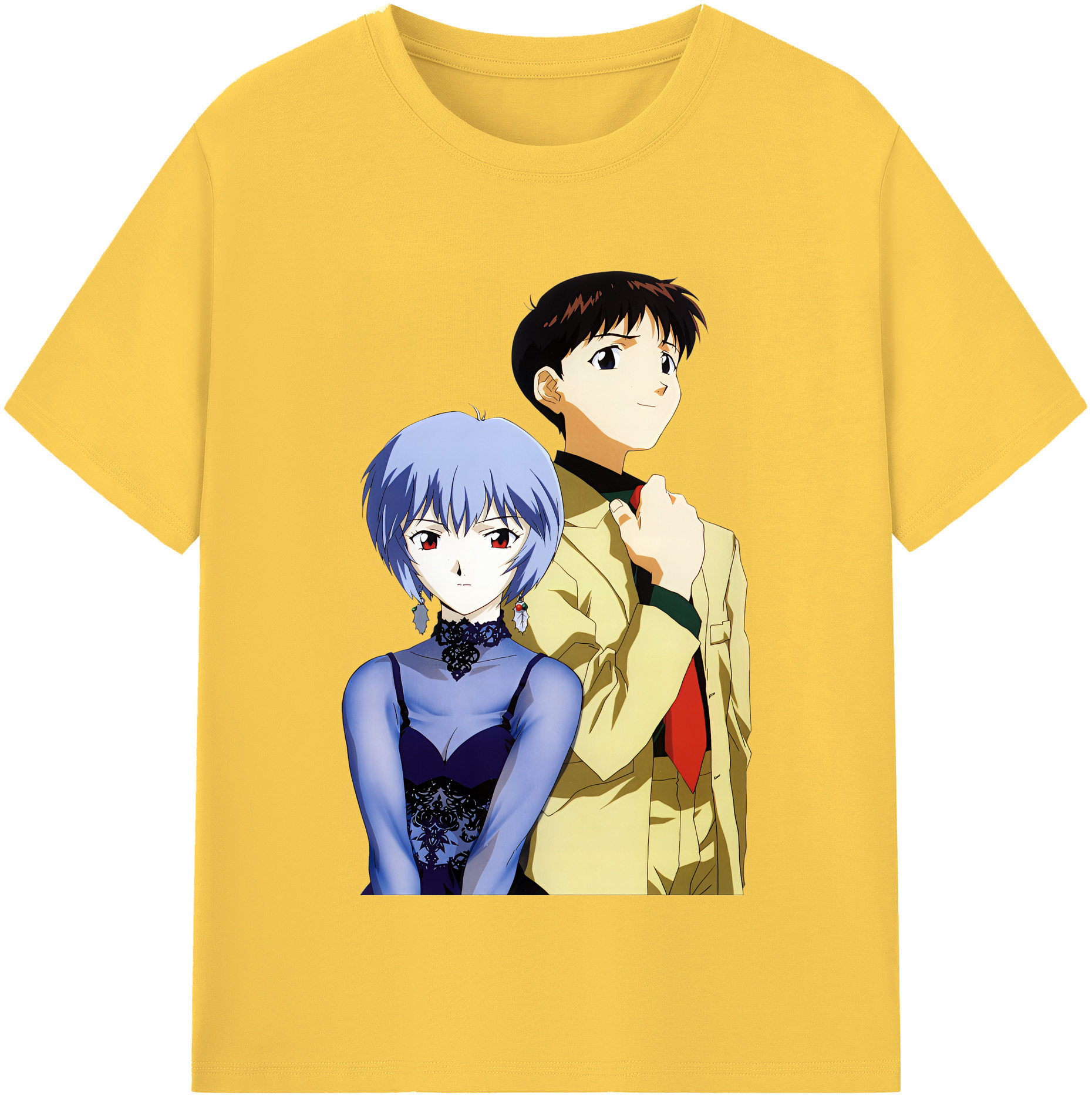 （画像用） EVA 新世紀エヴァンゲリオン 綿100％半袖Tシャツ（フロントプリント）