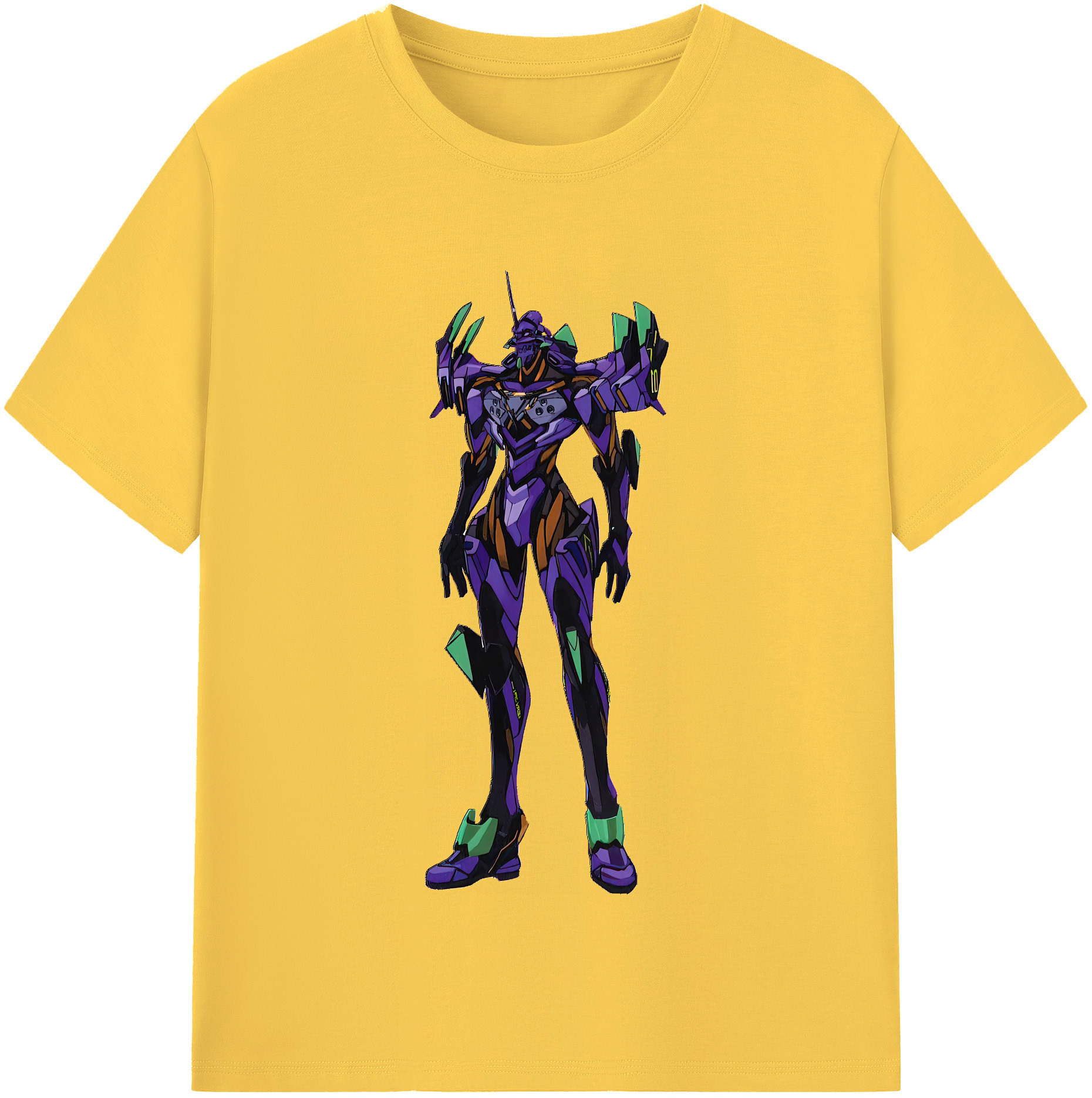 （画像用） EVA 新世紀エヴァンゲリオン 綿100％半袖Tシャツ（フロントプリント）