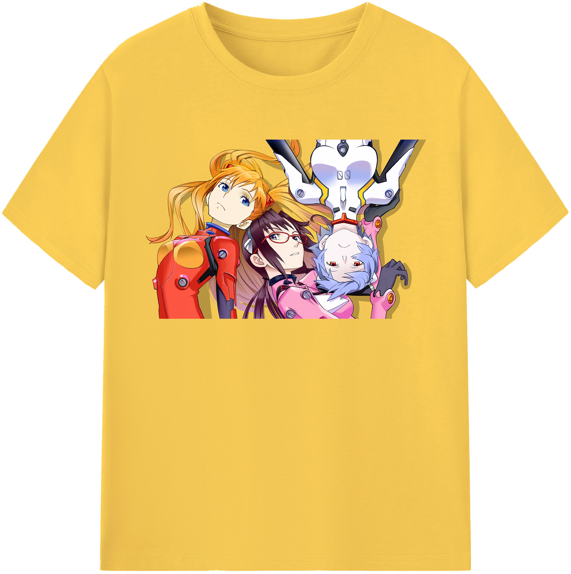 （画像用） EVA 新世紀エヴァンゲリオン 綿100％半袖Tシャツ（フロントプリント）