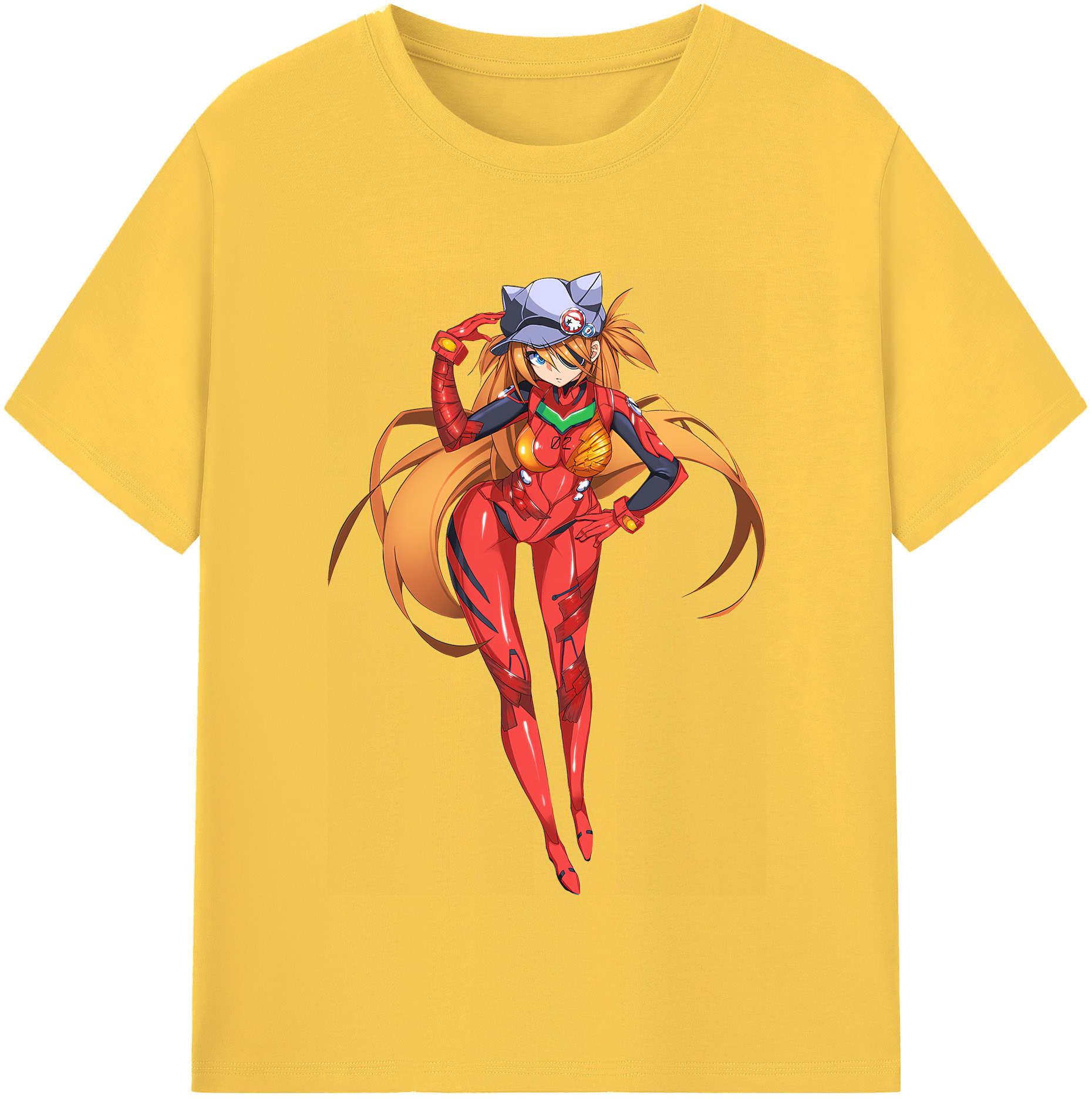 （画像用） EVA 新世紀エヴァンゲリオン 綿100％半袖Tシャツ（フロントプリント）