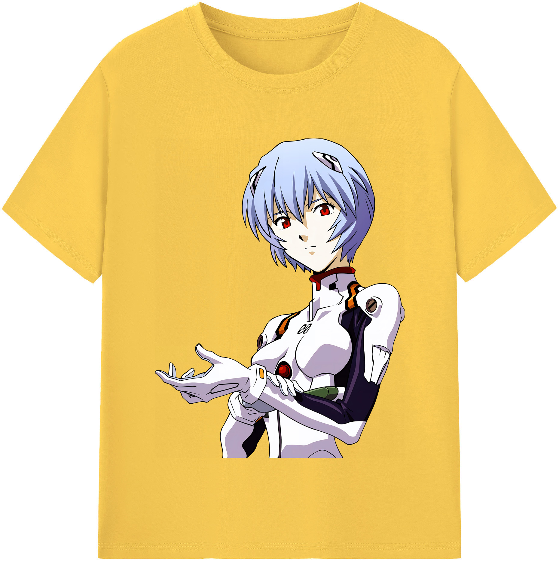 （画像用） EVA 新世紀エヴァンゲリオン 綿100％半袖Tシャツ（フロントプリント）