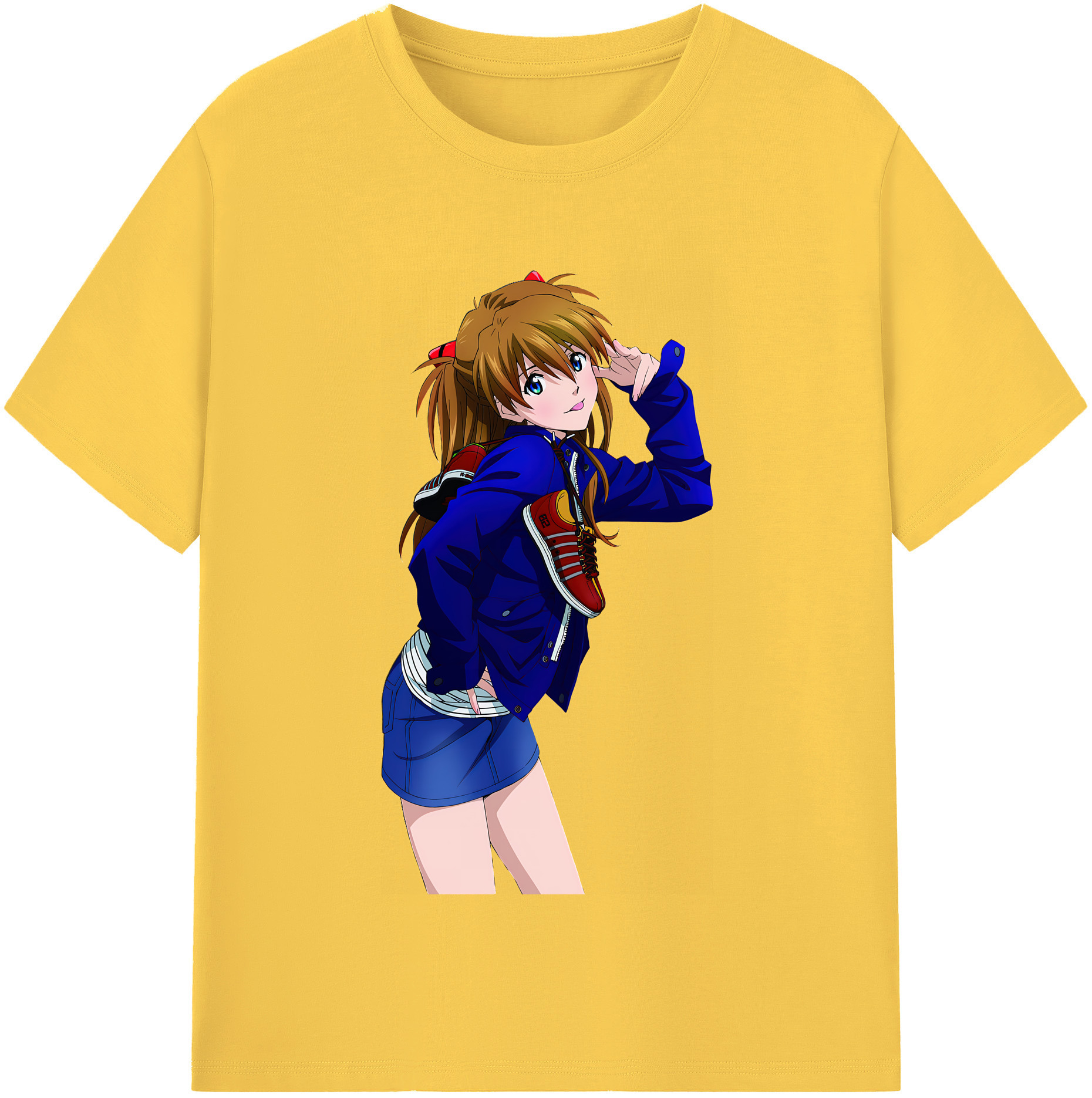 （画像用） EVA 新世紀エヴァンゲリオン 綿100％半袖Tシャツ（フロントプリント）