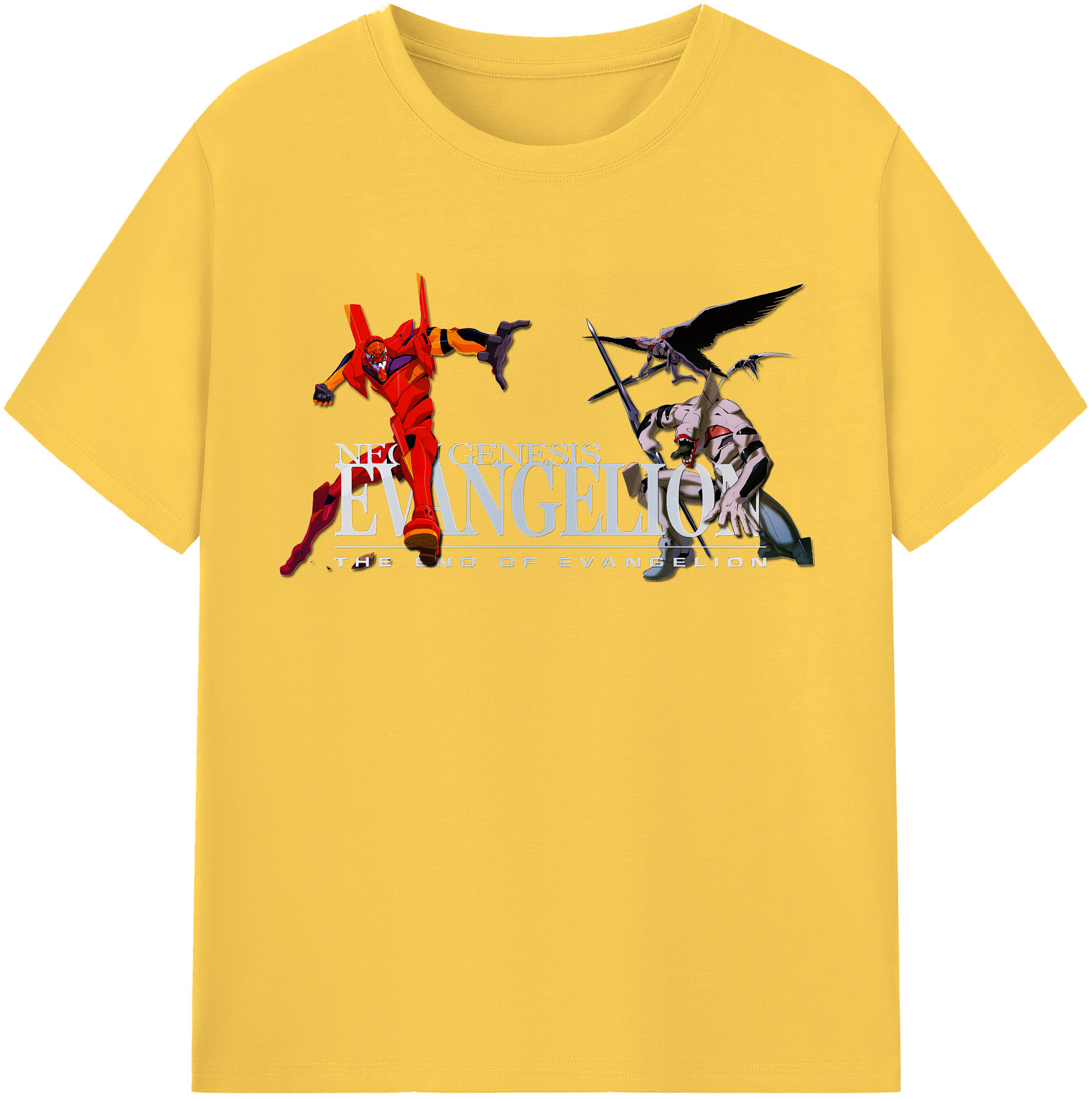 （画像用） EVA 新世紀エヴァンゲリオン 綿100％半袖Tシャツ（フロントプリント）