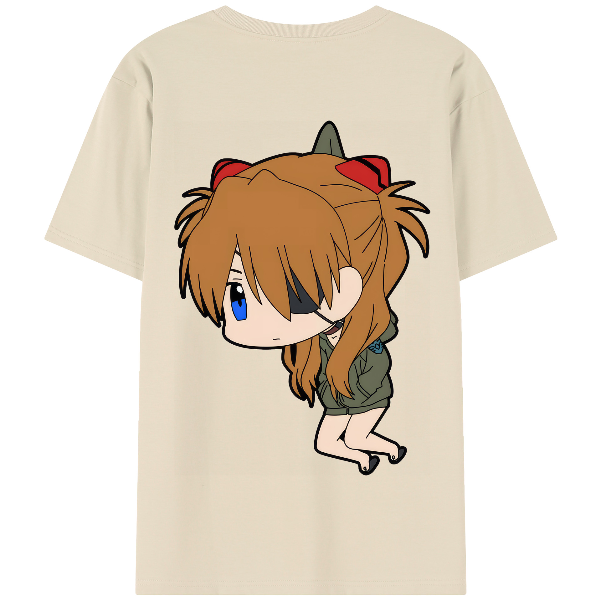 （画像用） EVA 新世紀エヴァンゲリオン 綿100％半袖Tシャツ（背面プリント）