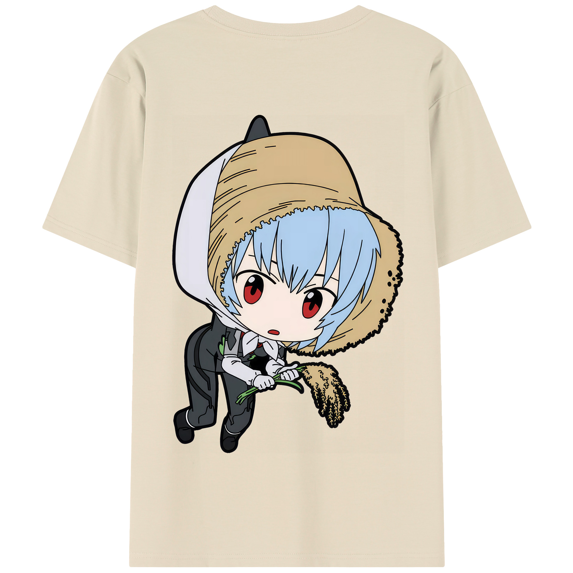 （画像用） EVA 新世紀エヴァンゲリオン 綿100％半袖Tシャツ（背面プリント）
