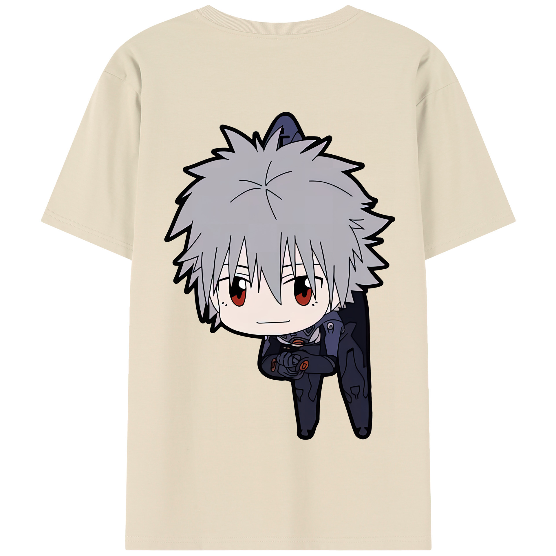 （画像用） EVA 新世紀エヴァンゲリオン 綿100％半袖Tシャツ（背面プリント）