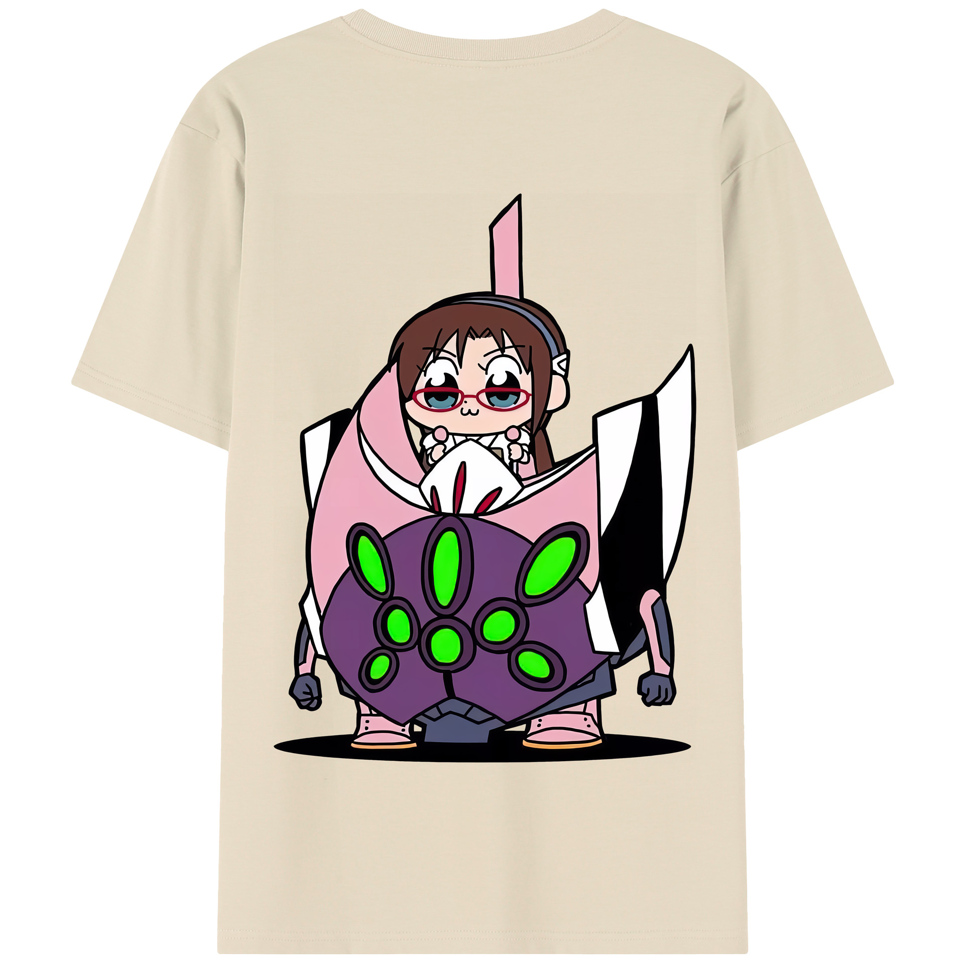（画像用） EVA 新世紀エヴァンゲリオン 綿100％半袖Tシャツ（背面プリント）