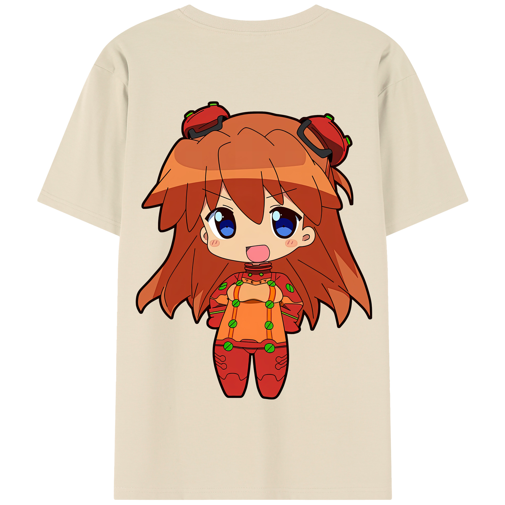 （画像用） EVA 新世紀エヴァンゲリオン 綿100％半袖Tシャツ（背面プリント）