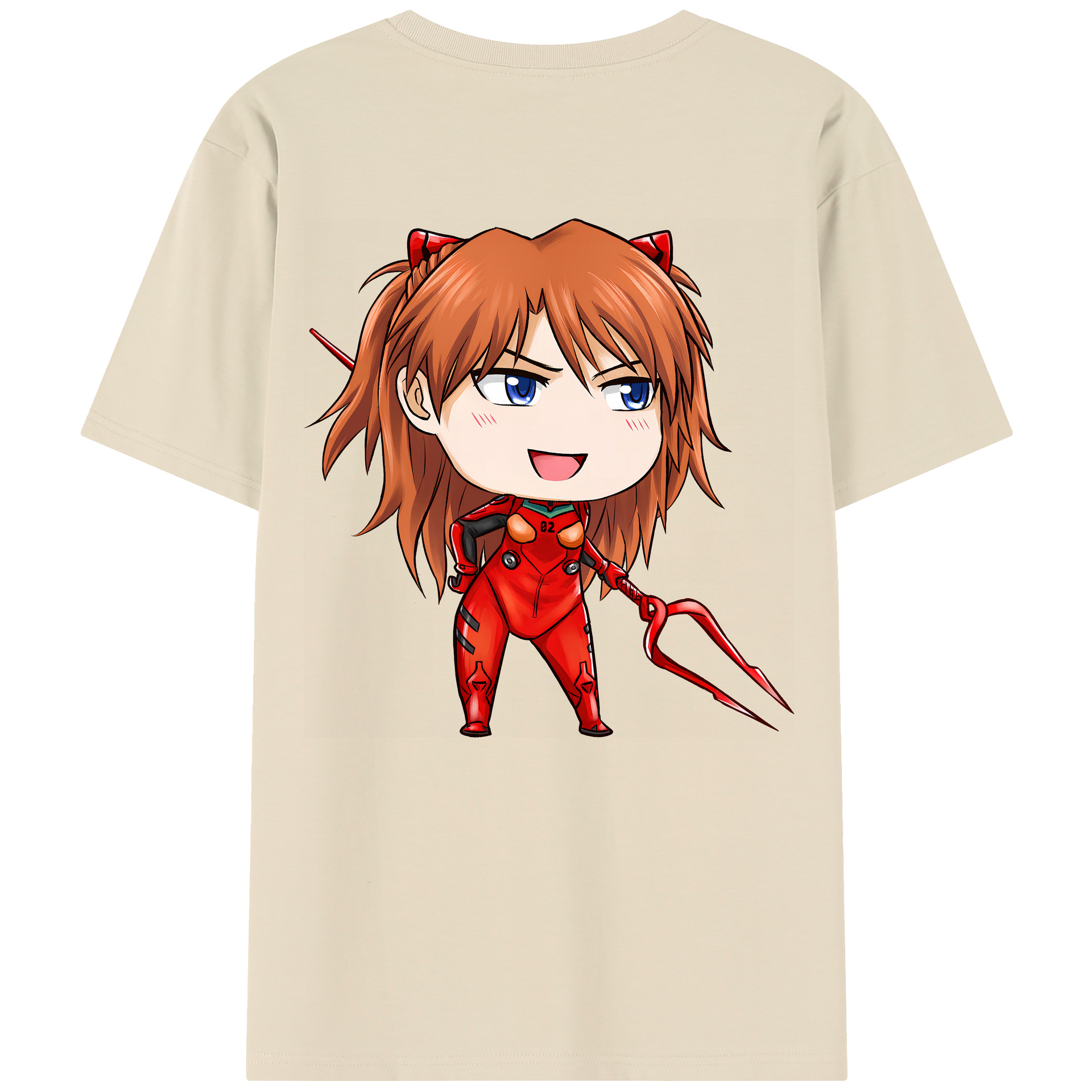 （画像用） EVA 新世紀エヴァンゲリオン 綿100％半袖Tシャツ（背面プリント）