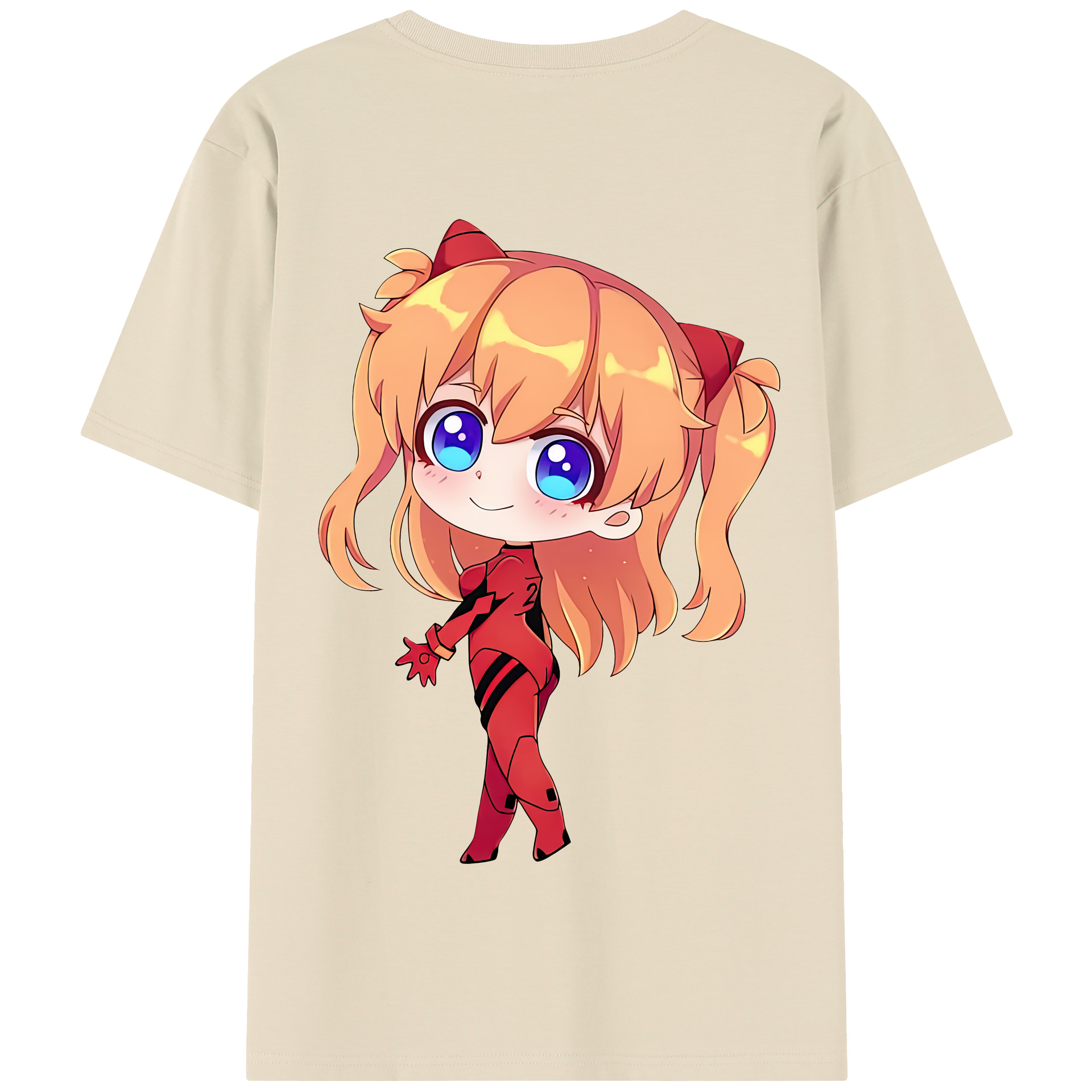 （画像用） EVA 新世紀エヴァンゲリオン 綿100％半袖Tシャツ（背面プリント）
