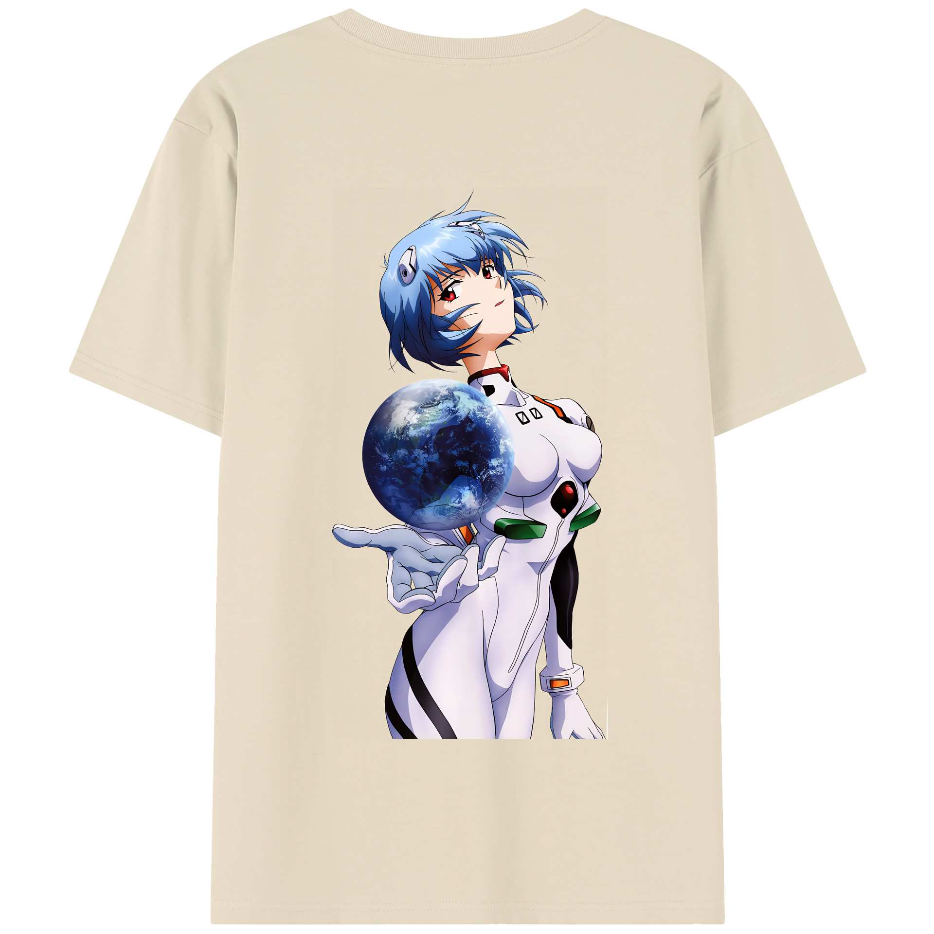 （画像用） EVA 新世紀エヴァンゲリオン 綿100％半袖Tシャツ（背面プリント）
