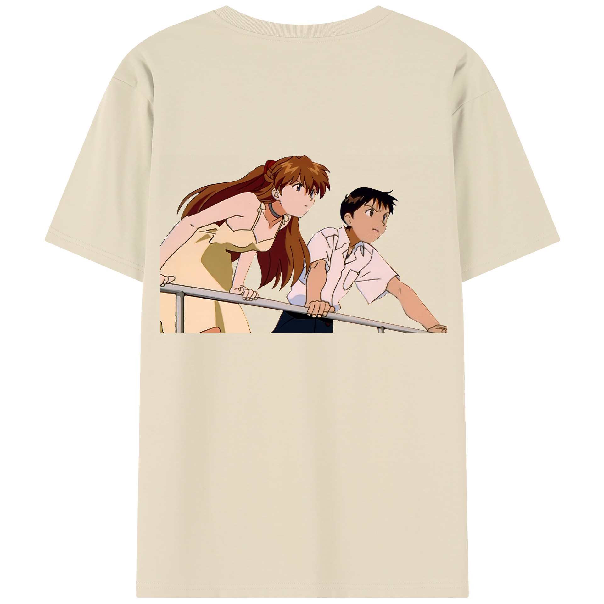 （画像用） EVA 新世紀エヴァンゲリオン 綿100％半袖Tシャツ（背面プリント）