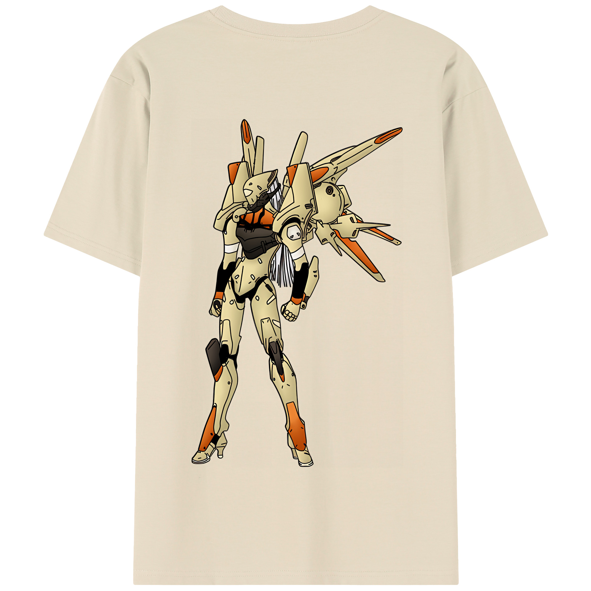 （画像用） EVA 新世紀エヴァンゲリオン 綿100％半袖Tシャツ（背面プリント）