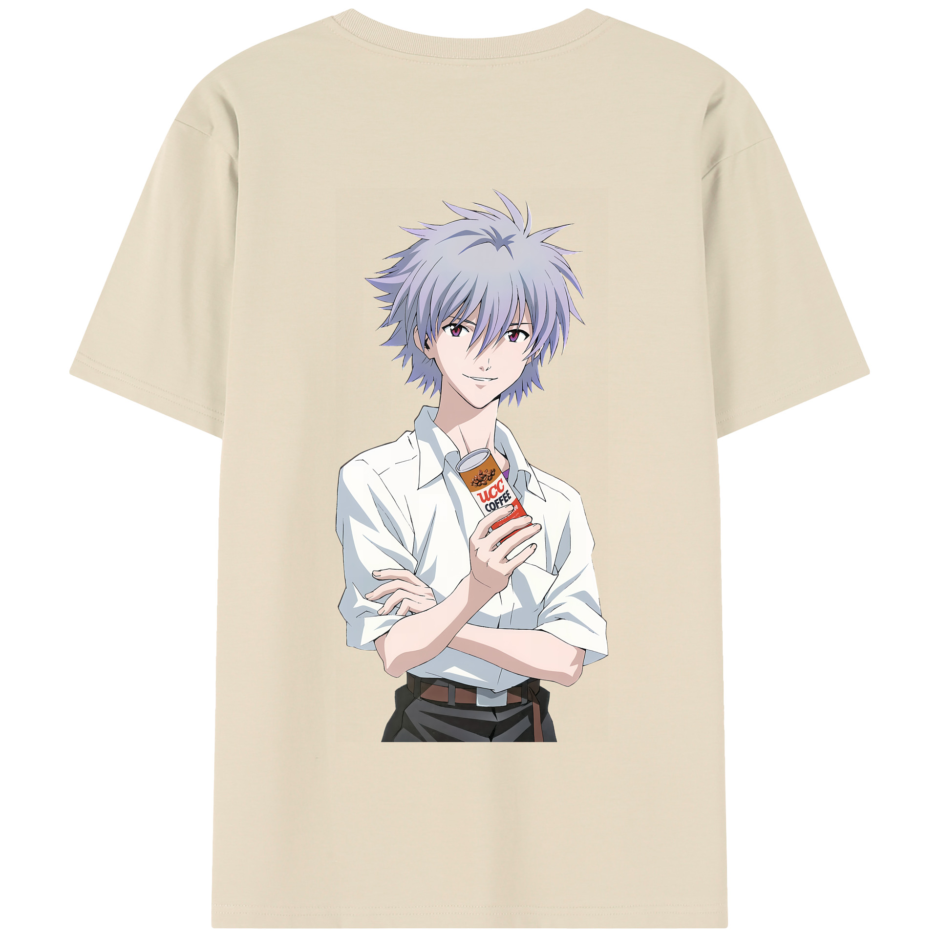 （画像用） EVA 新世紀エヴァンゲリオン 綿100％半袖Tシャツ（背面プリント）