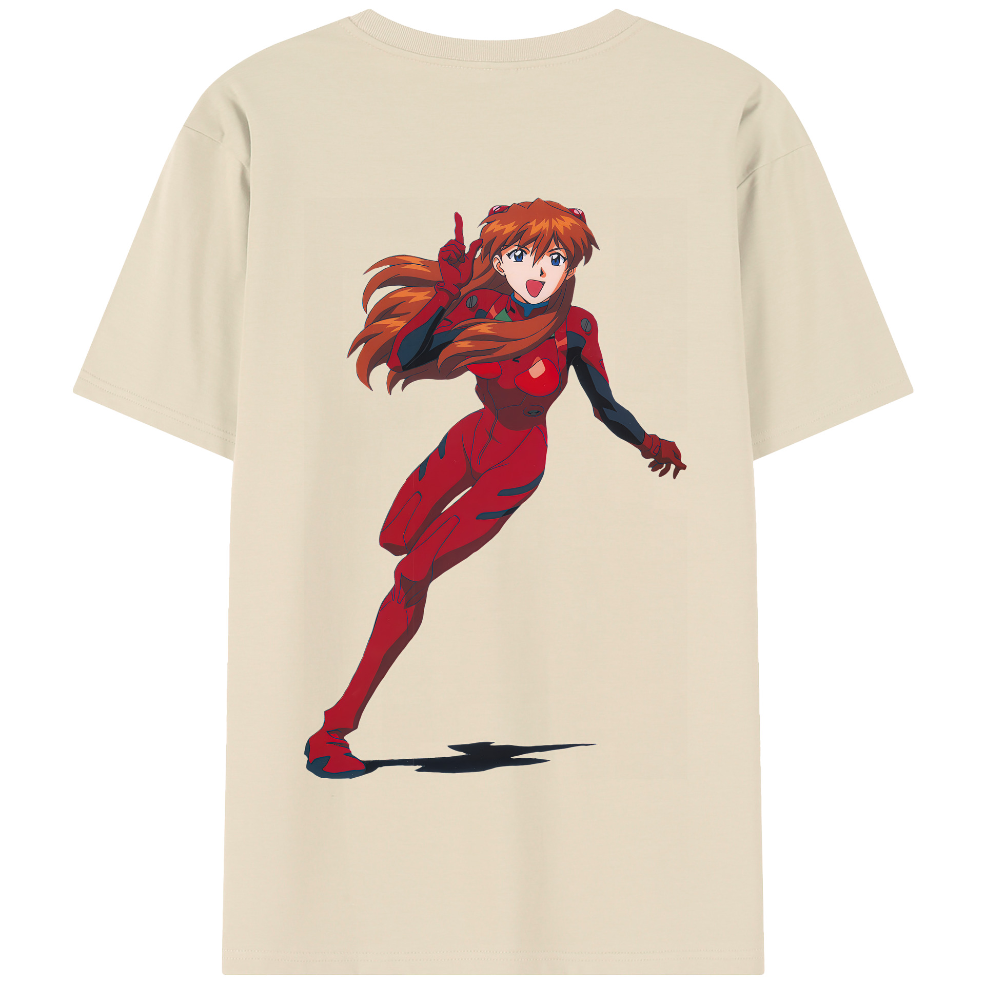 （画像用） EVA 新世紀エヴァンゲリオン 綿100％半袖Tシャツ（背面プリント）