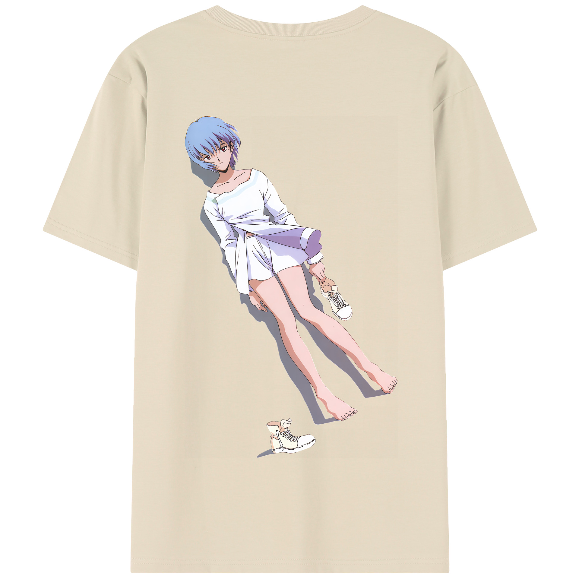 （画像用） EVA 新世紀エヴァンゲリオン 綿100％半袖Tシャツ（背面プリント）