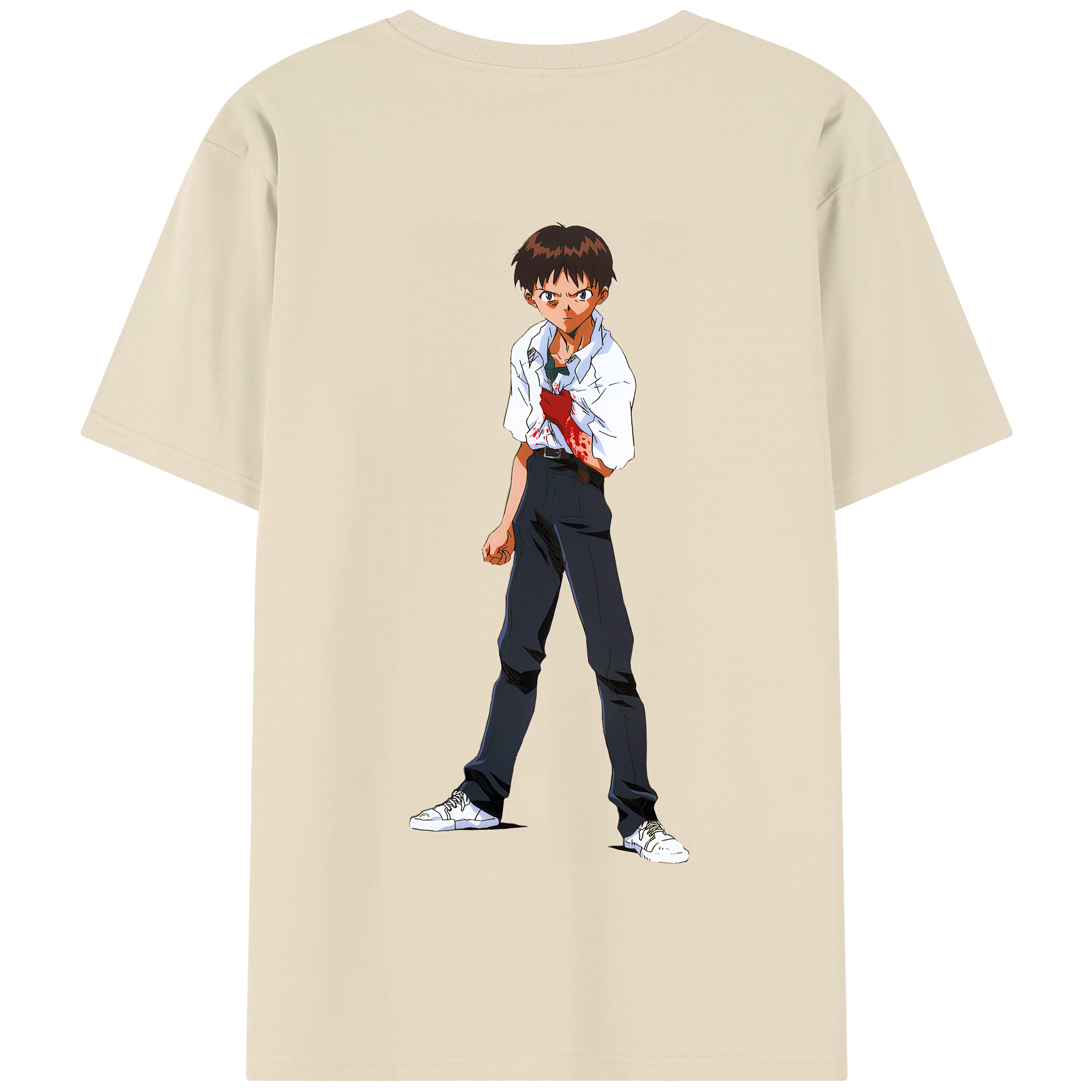 （画像用） EVA 新世紀エヴァンゲリオン 綿100％半袖Tシャツ（背面プリント）