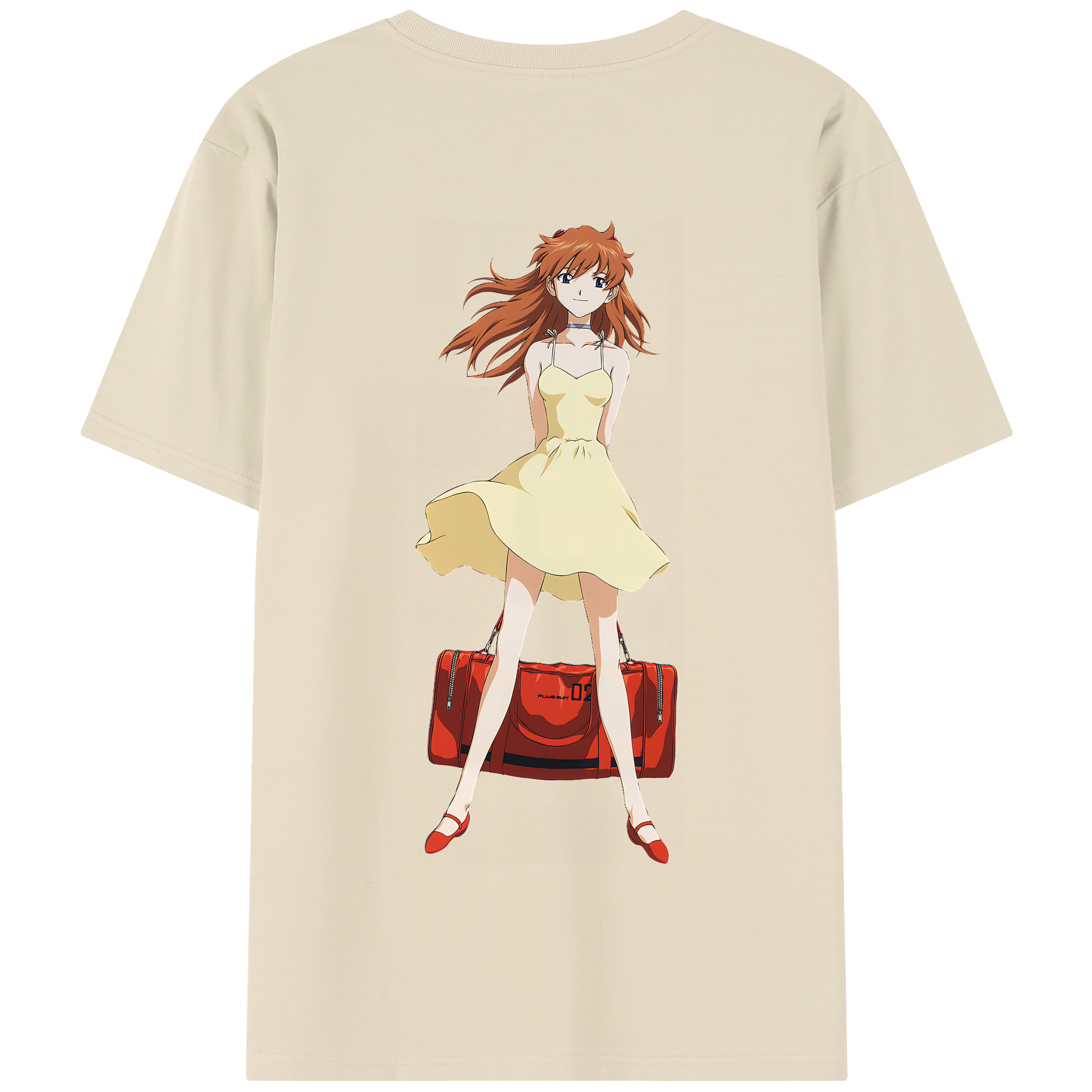 （画像用） EVA 新世紀エヴァンゲリオン 綿100％半袖Tシャツ（背面プリント）