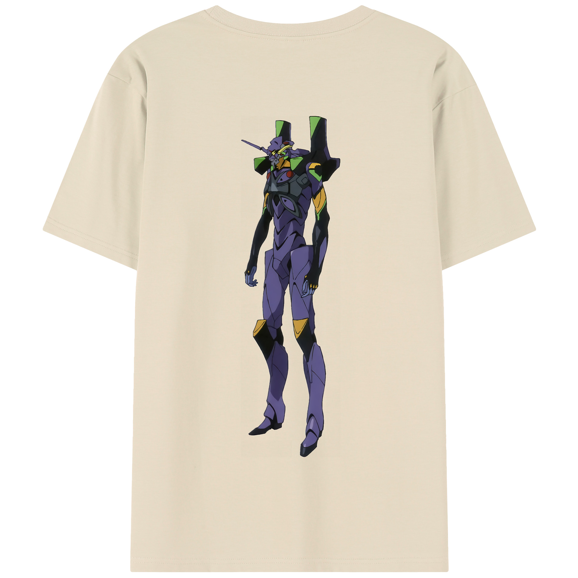 （画像用） EVA 新世紀エヴァンゲリオン 綿100％半袖Tシャツ（背面プリント）
