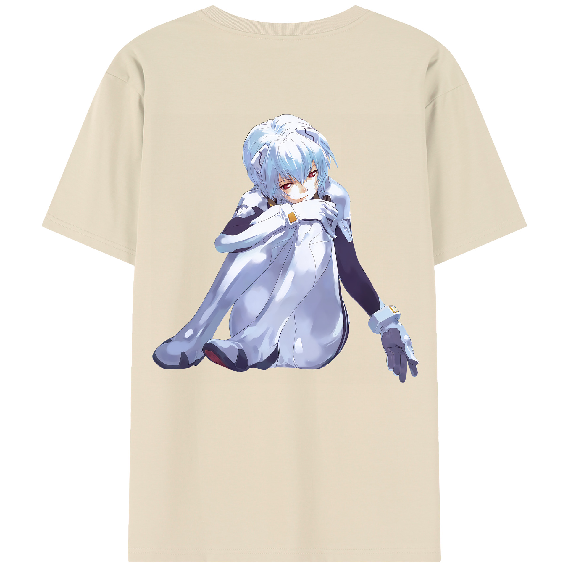 （画像用） EVA 新世紀エヴァンゲリオン 綿100％半袖Tシャツ（背面プリント）