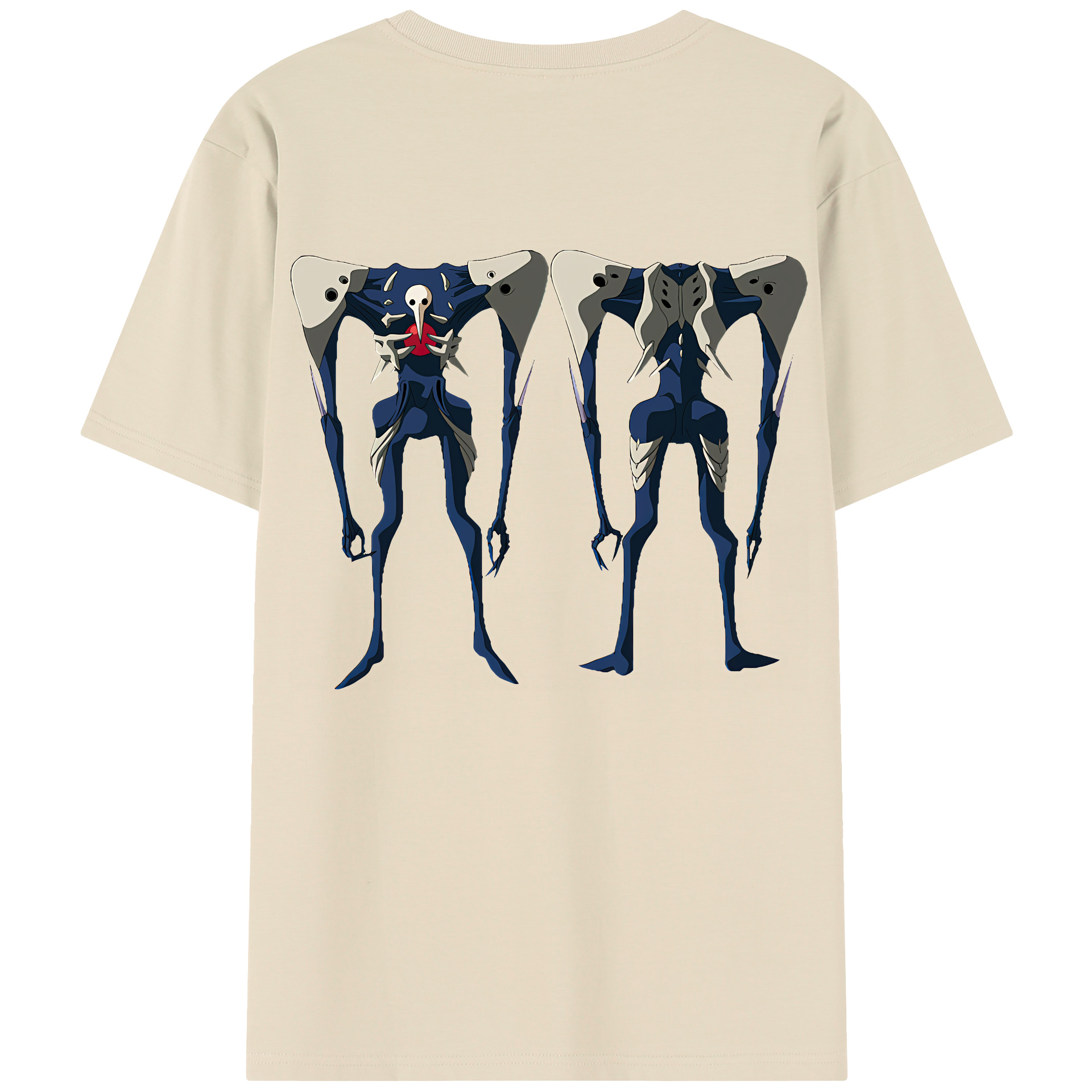 （画像用） EVA 新世紀エヴァンゲリオン 綿100％半袖Tシャツ（背面プリント）