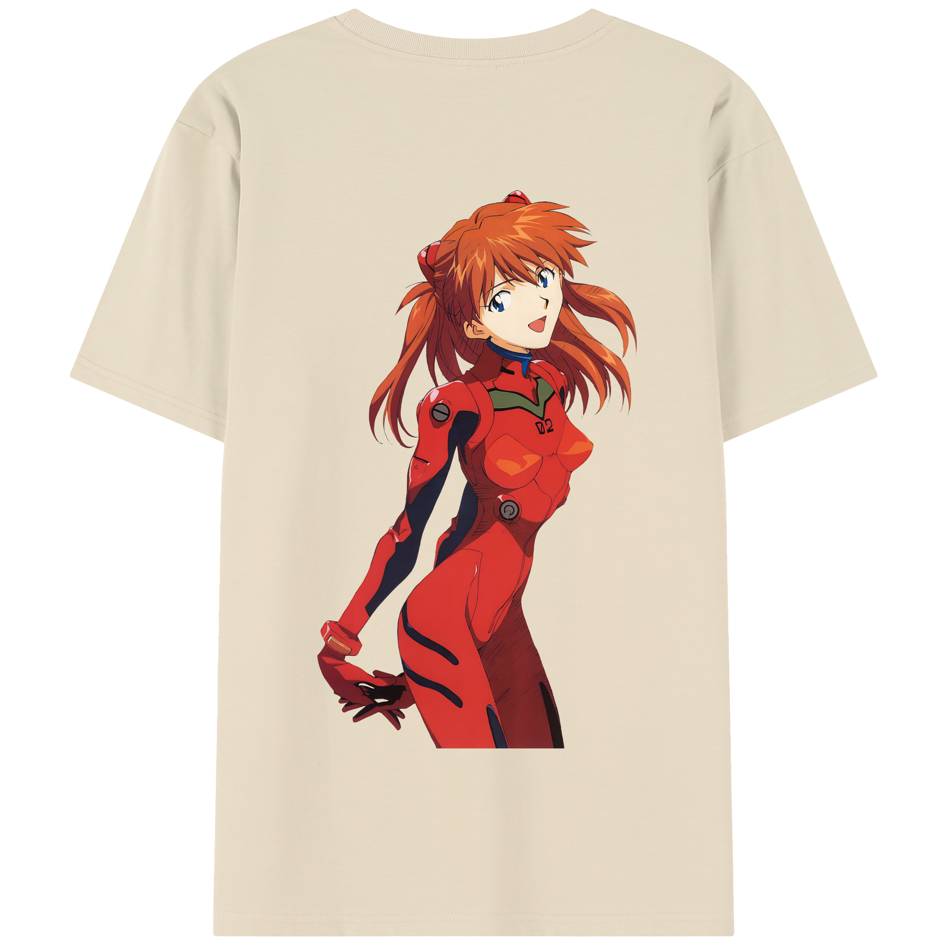 （画像用） EVA 新世紀エヴァンゲリオン 綿100％半袖Tシャツ（背面プリント）