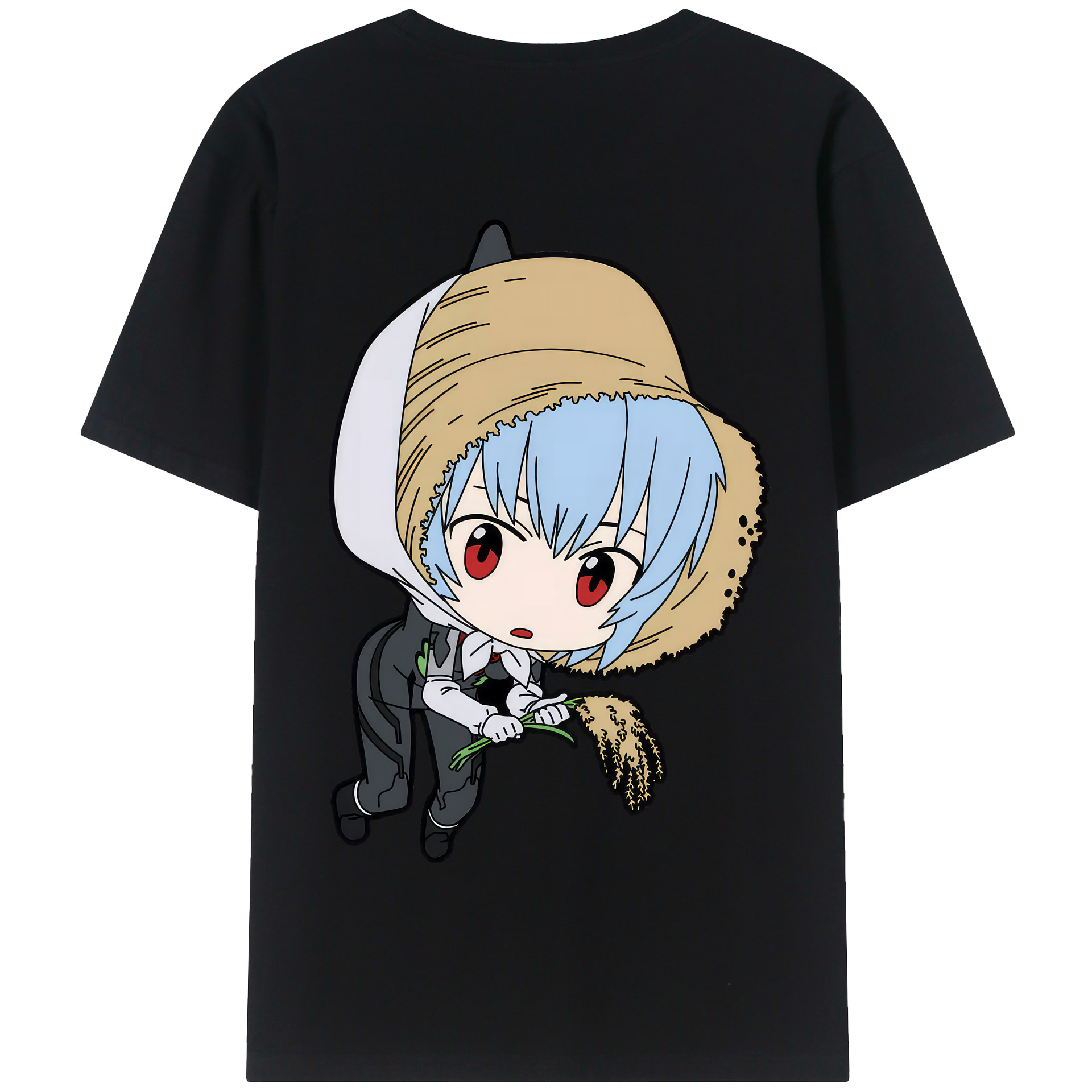 （画像用） EVA 新世紀エヴァンゲリオン 綿100％半袖Tシャツ（背面プリント）